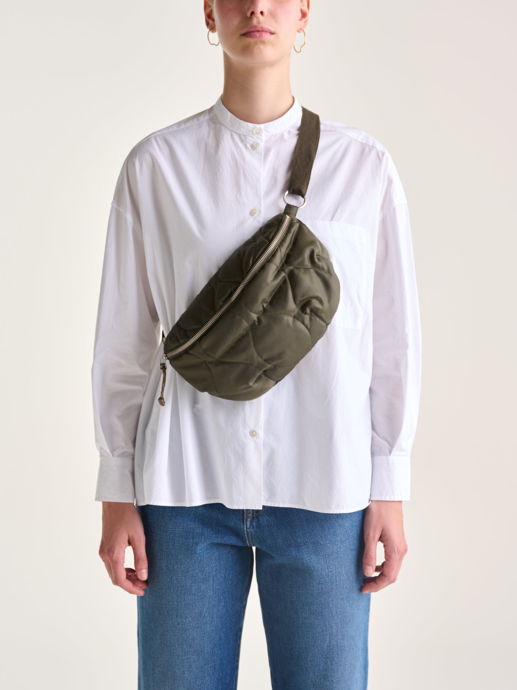 Sac Banane Hosie - Moss Pour Femme | Bellerose