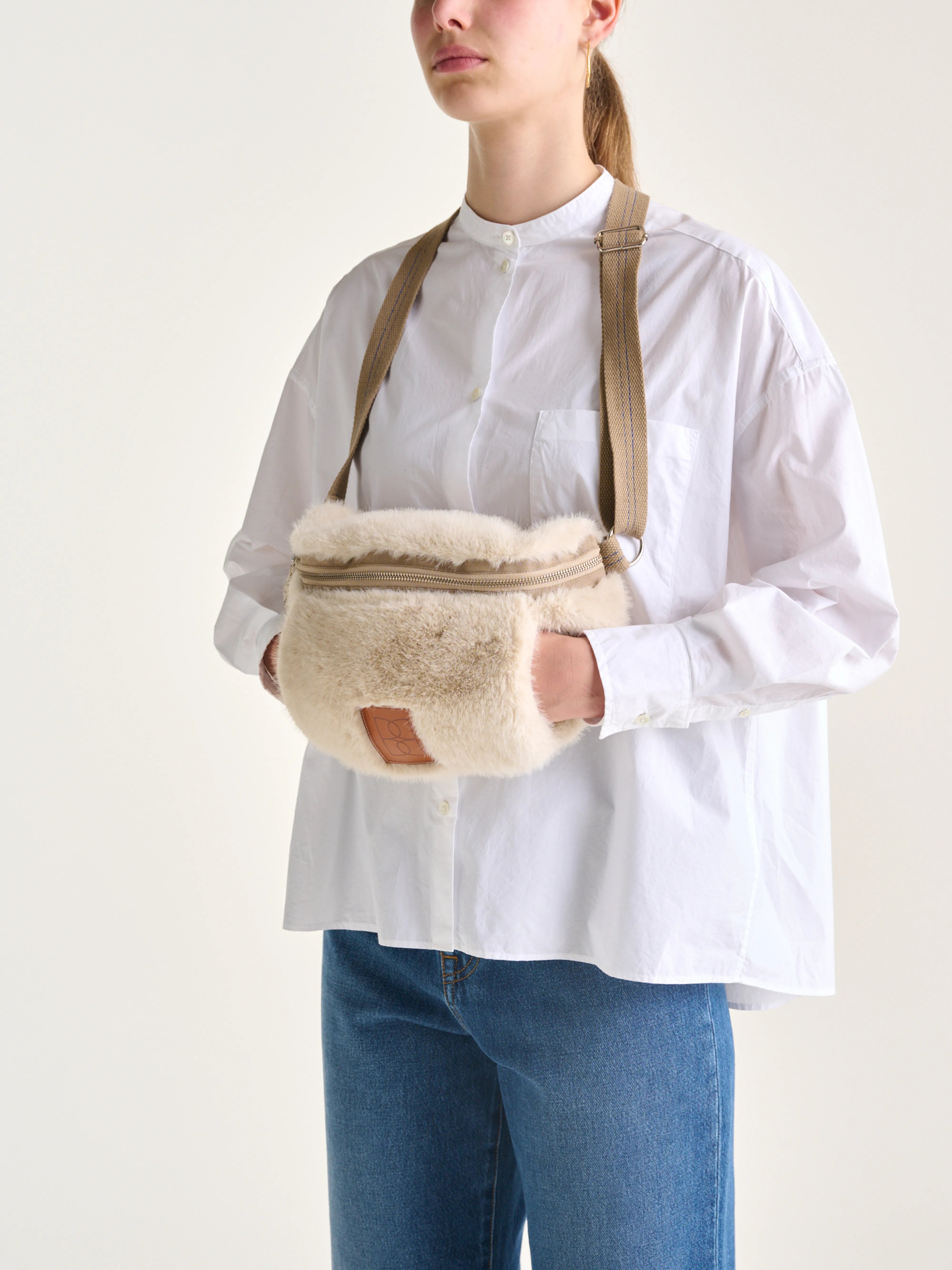 Sac Banane Hoswel - Cream Pour Femme | Bellerose