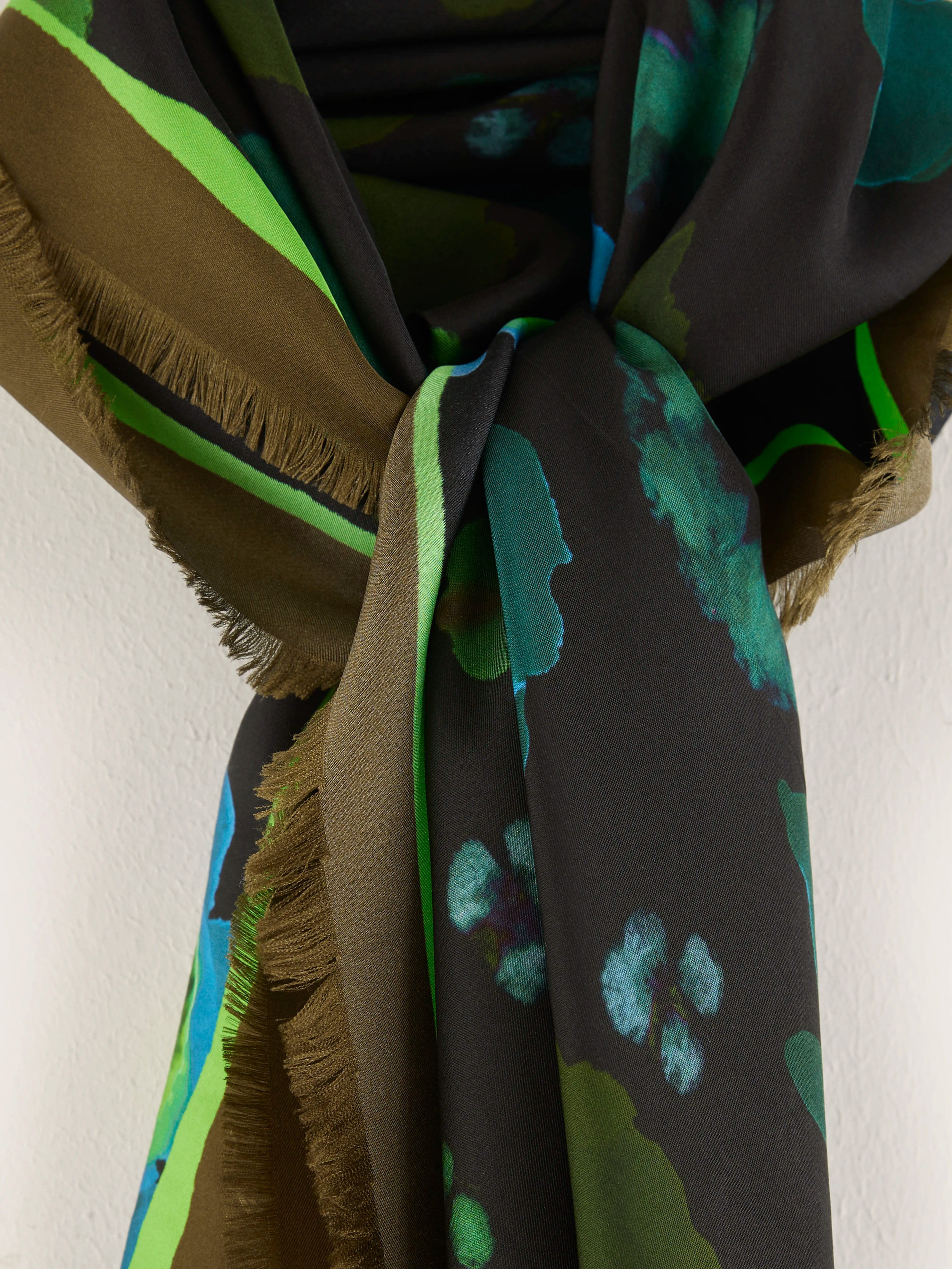 Syvon Floral Scarf - Multicolor For Women | Bellerose