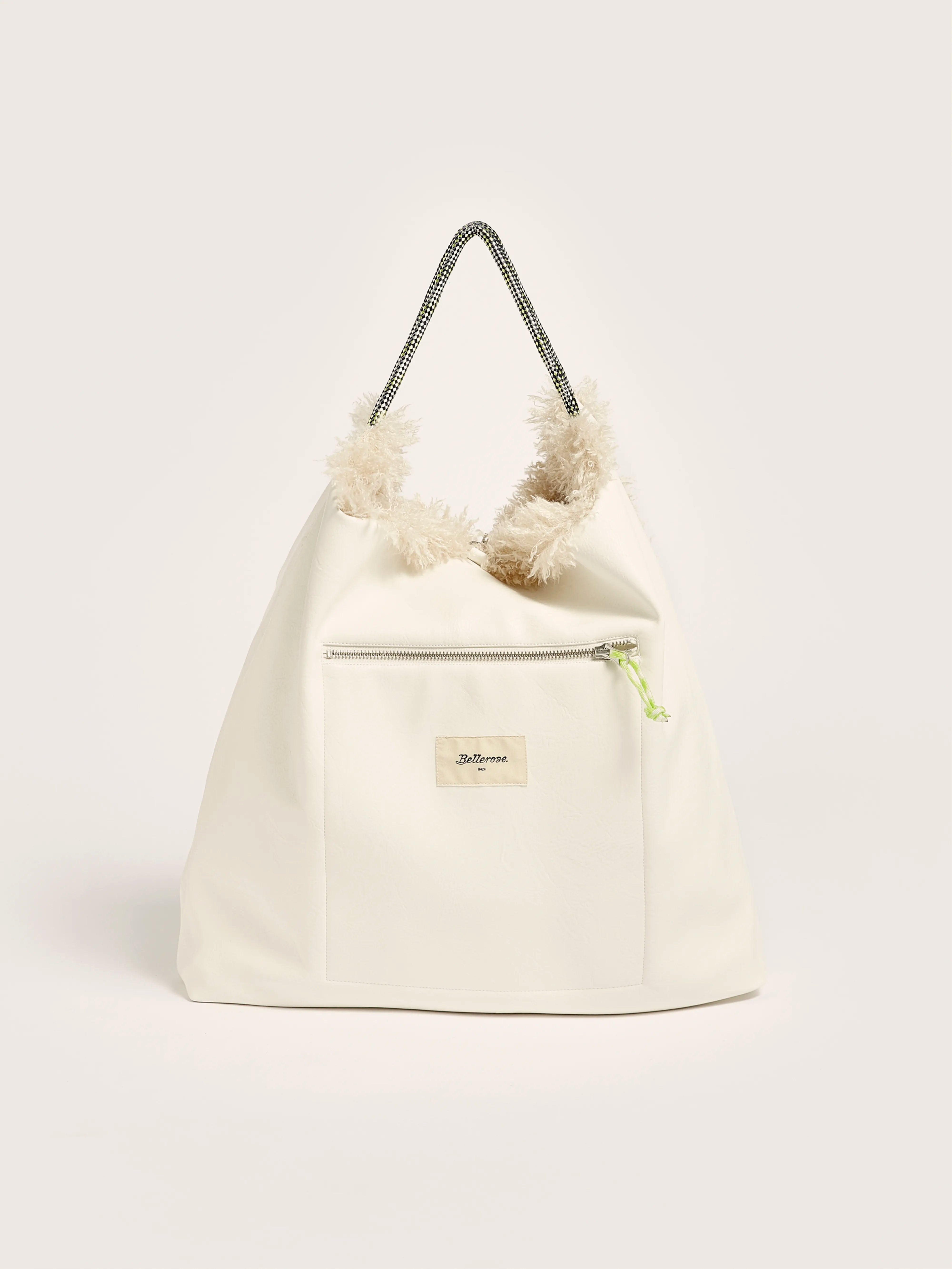 Sac À Bandoulière Helado - Cream / Naval Pour Femme | Bellerose