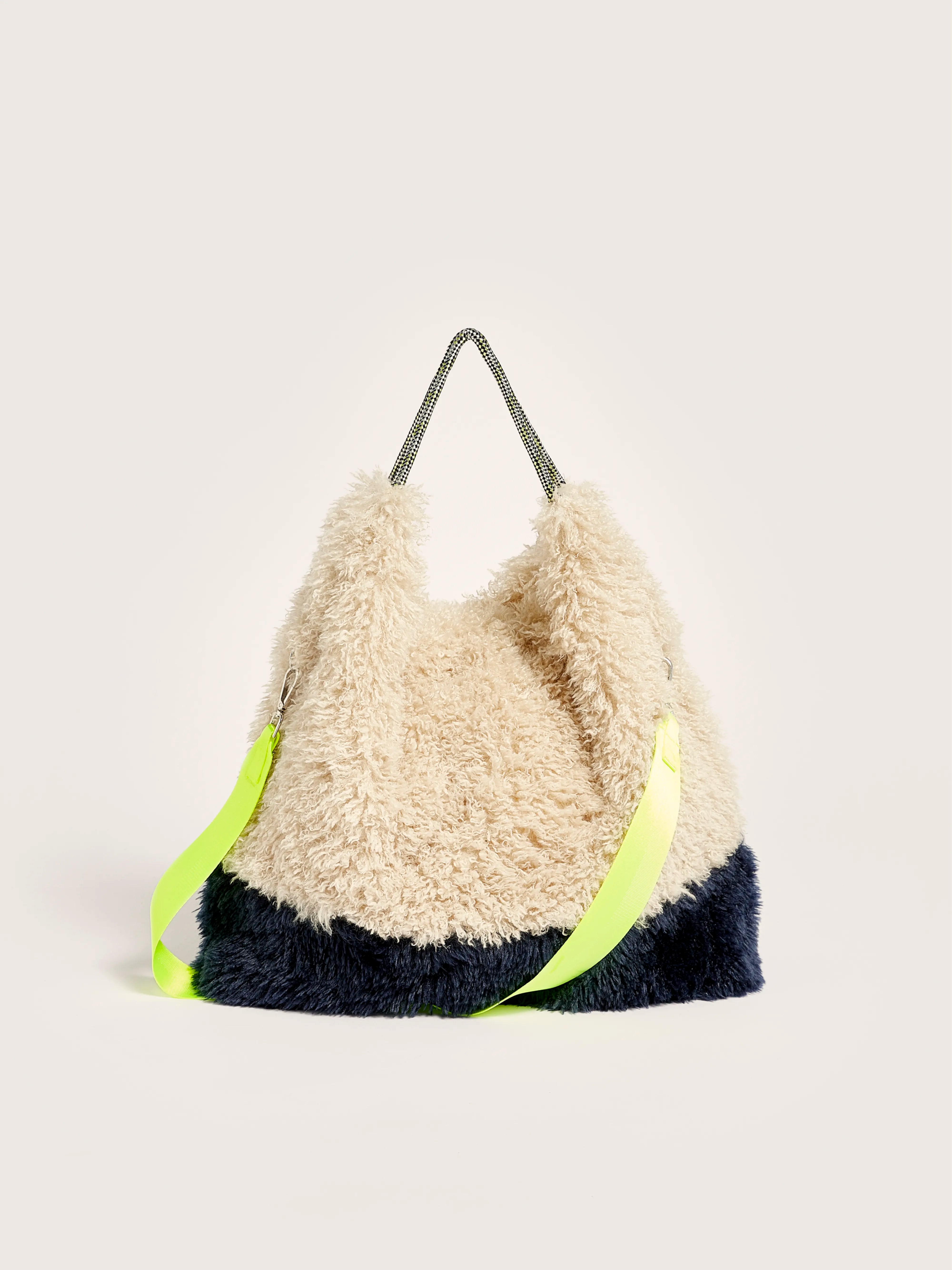 Sac À Bandoulière Helado - Cream / Naval Pour Femme | Bellerose