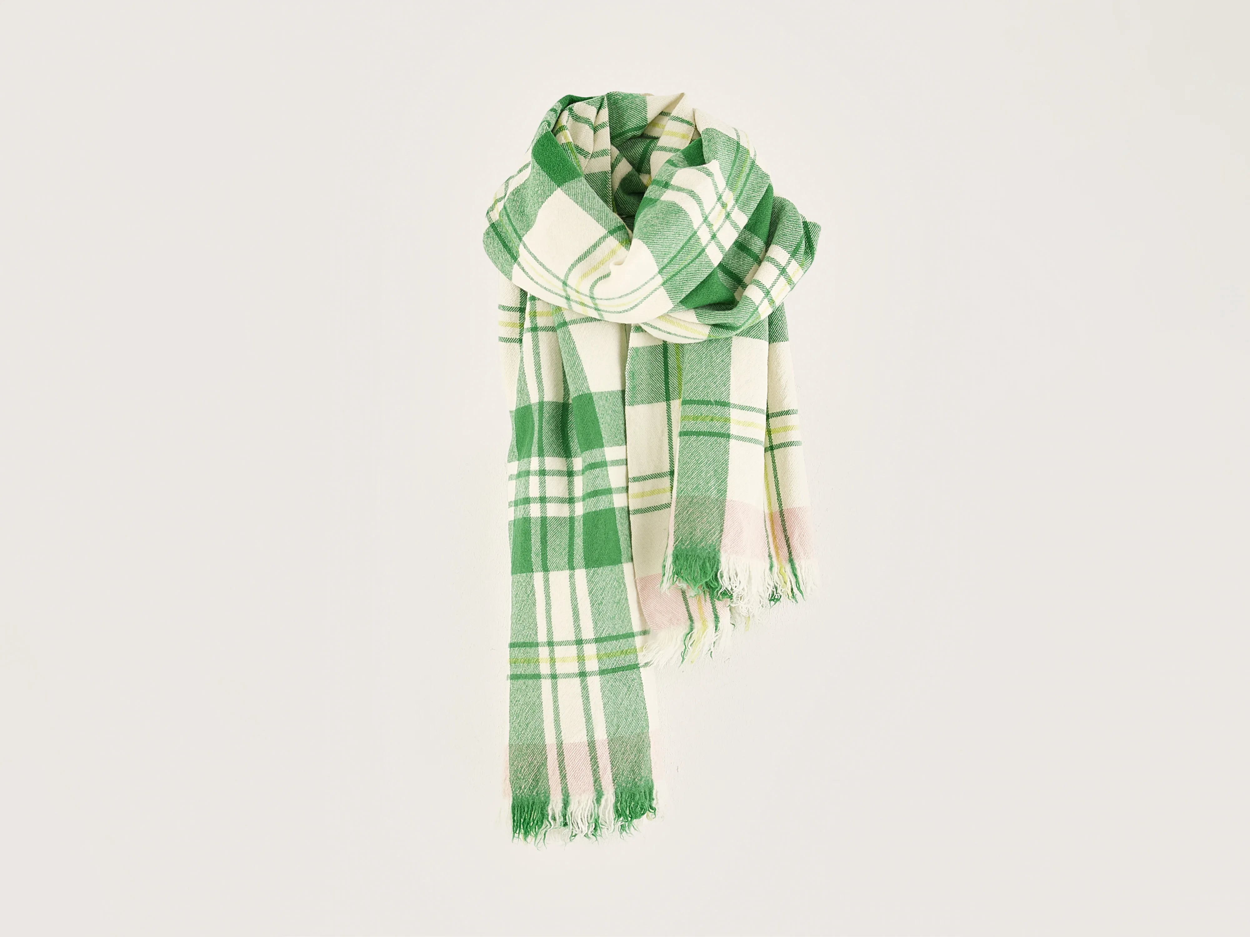 Side checked scarf (242 / W / CHECK F)