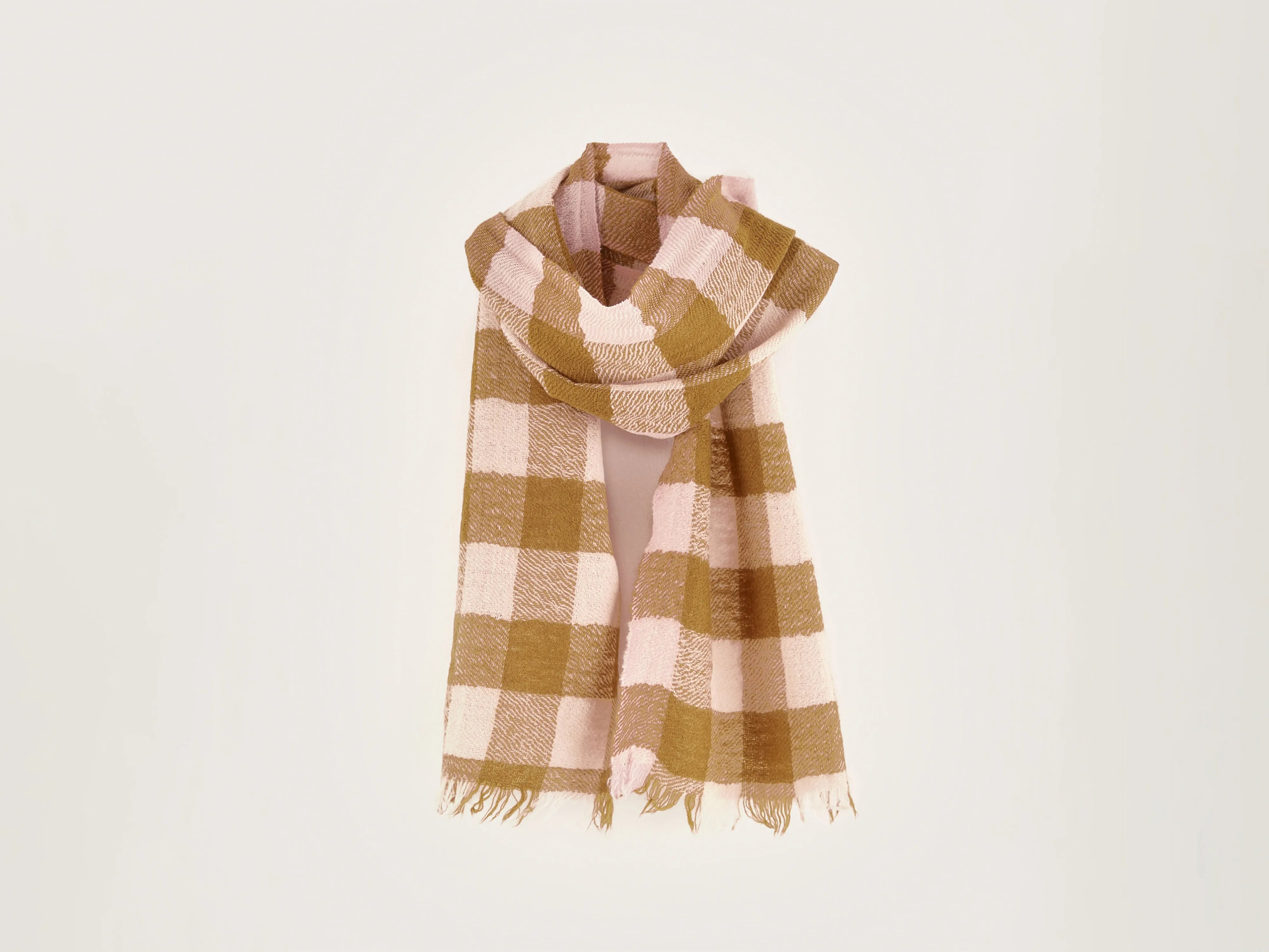 Sidiki checked scarf (242 / W / CHECK G)