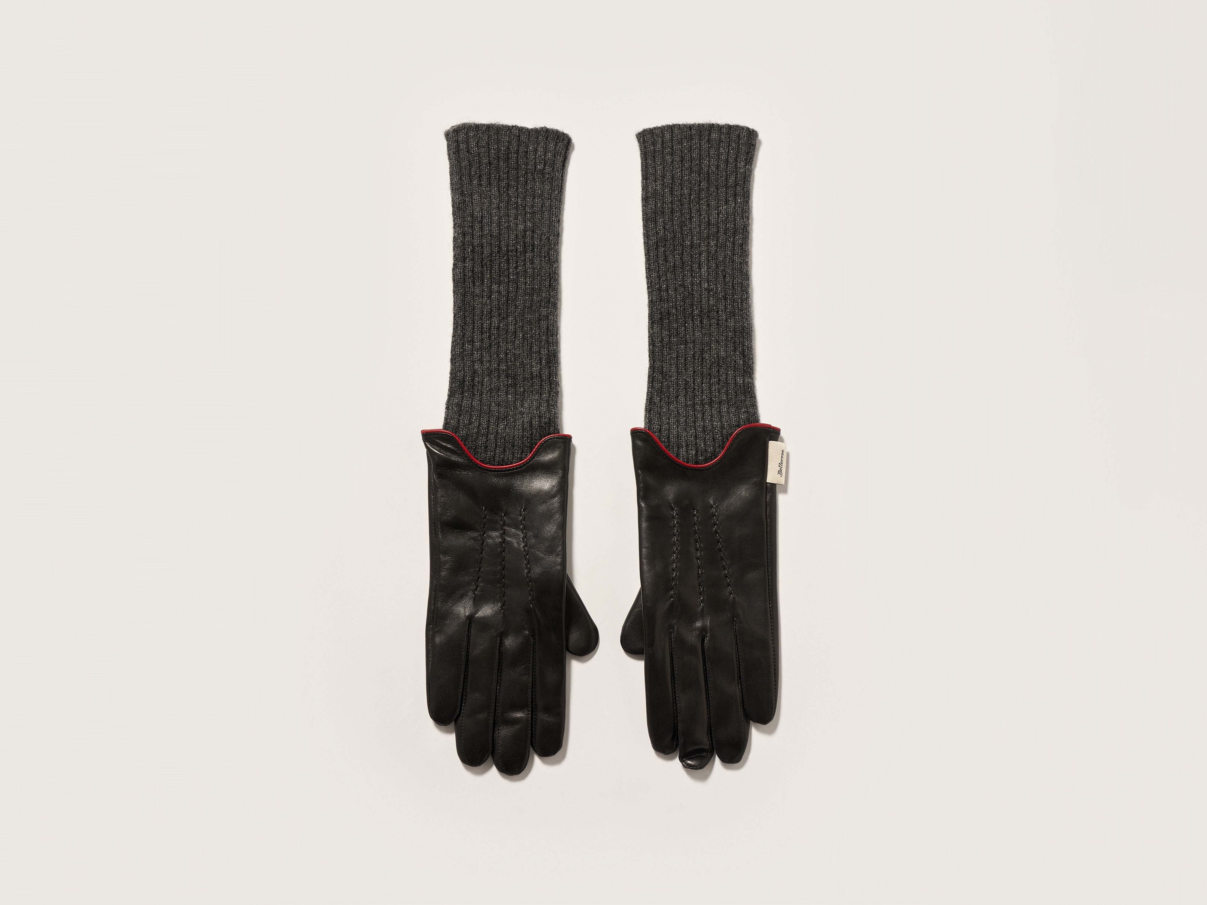 Gants en cuir Gia (242 / W / BLACK)