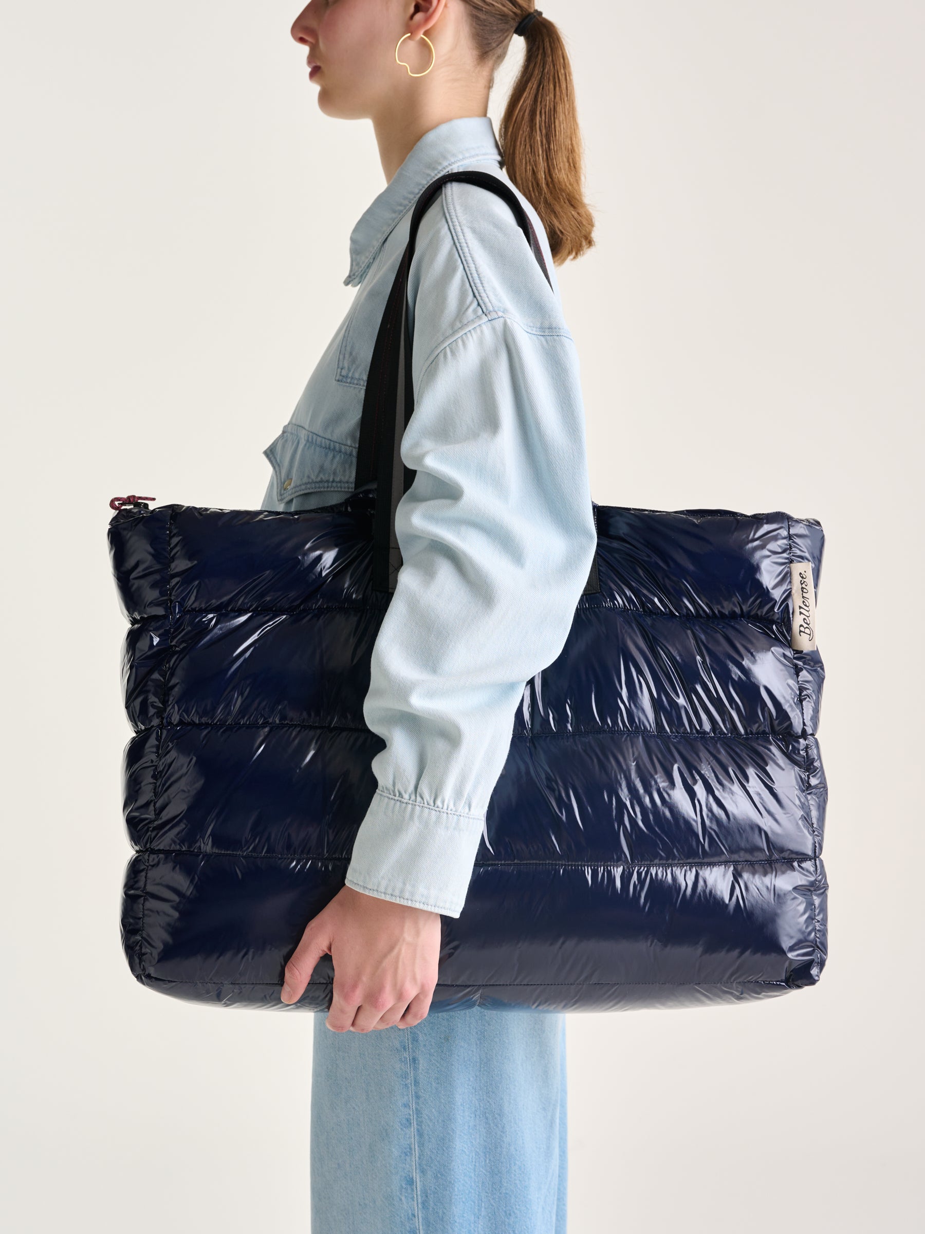 Jobig Tote Bag - Naval For Women | Bellerose