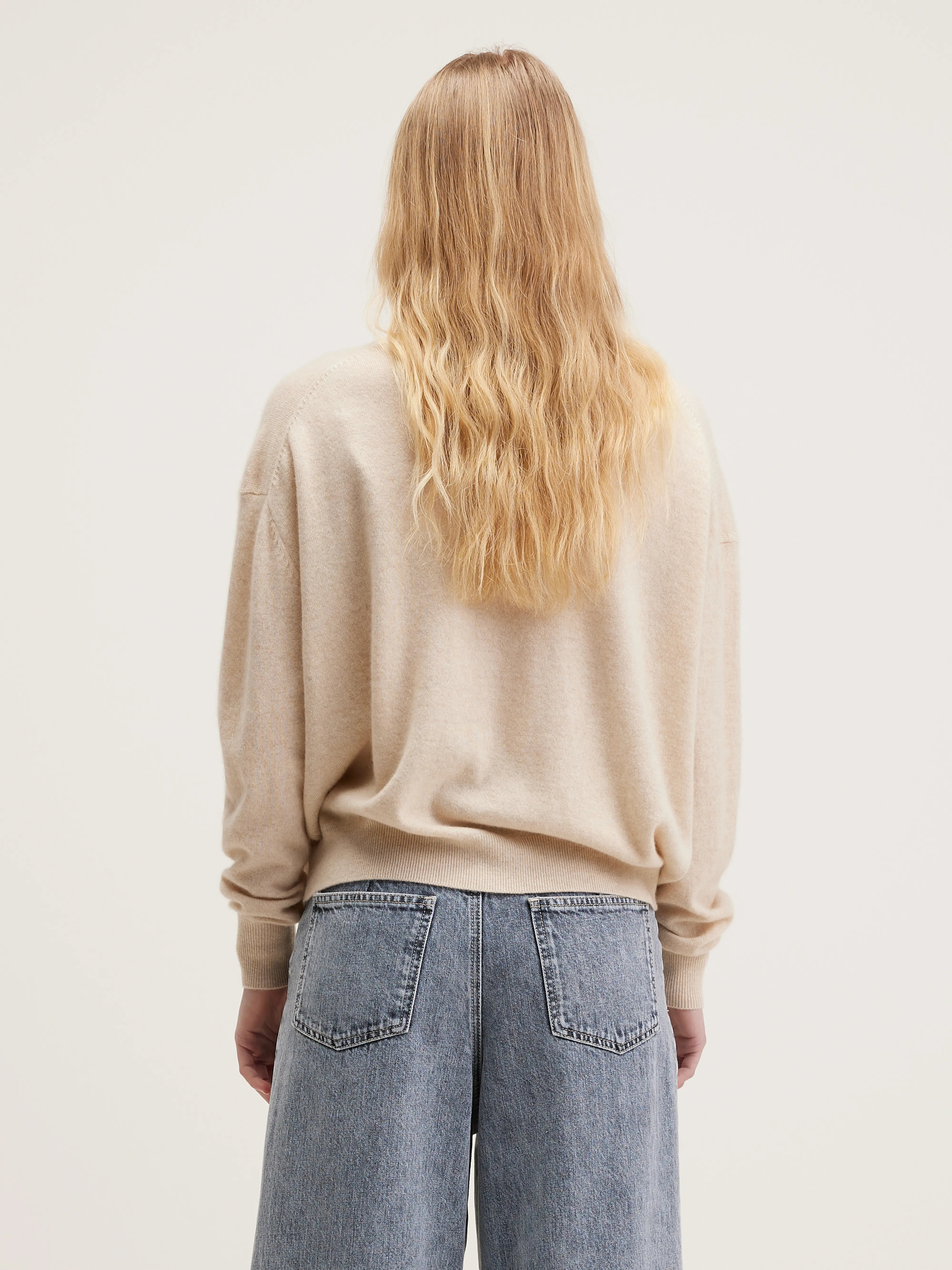 Slax cashmere sweater (242 / W / OATMEAL)