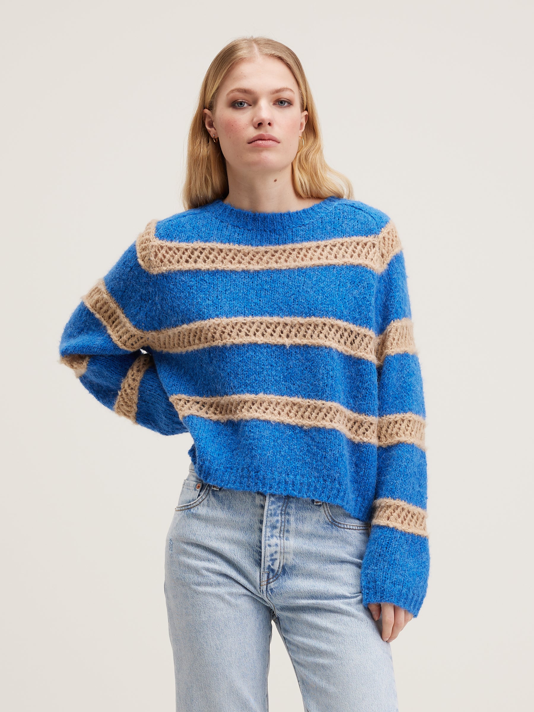 Pull Col Rond Roft - Sea Pour Femme | Bellerose