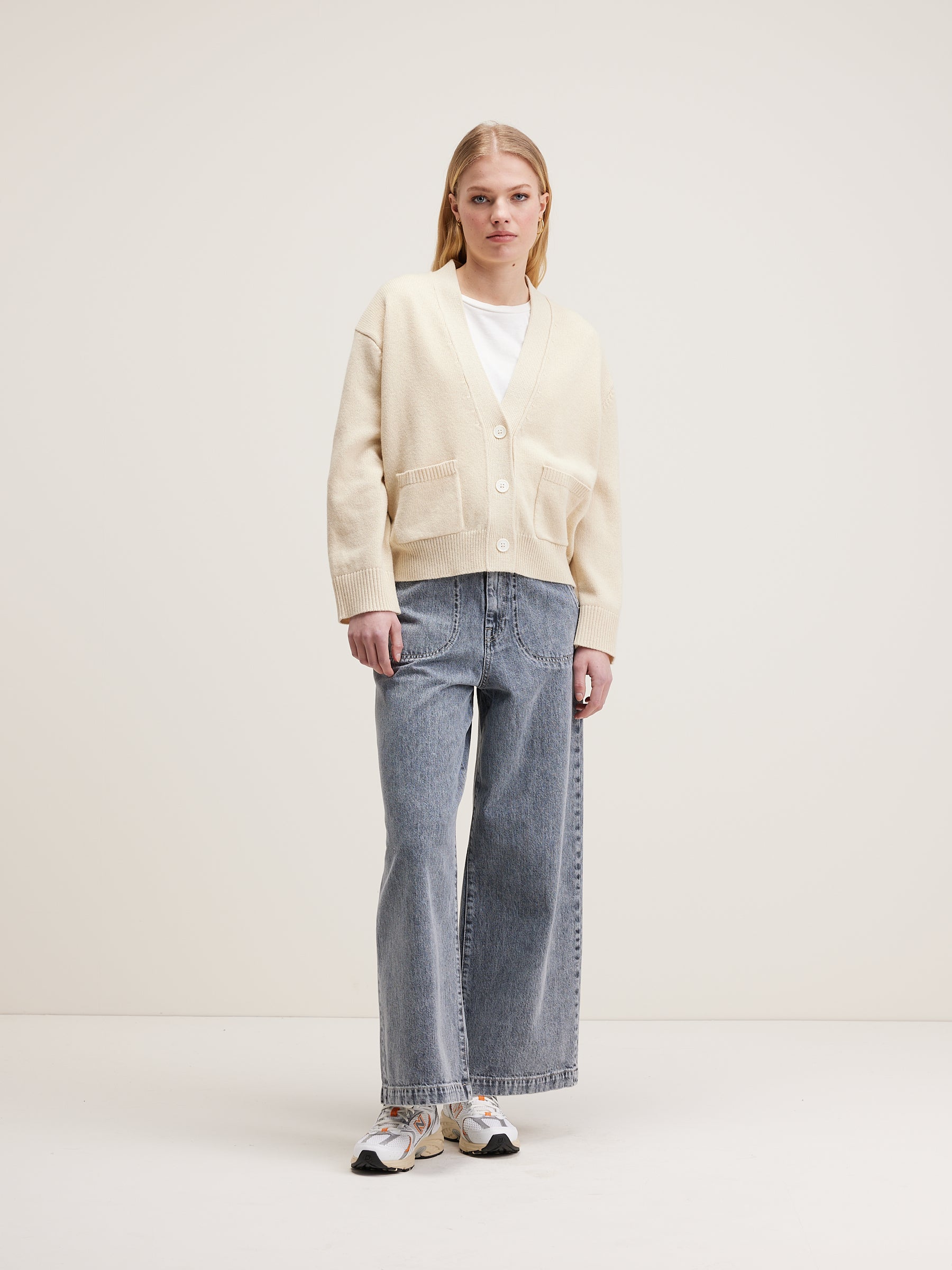 Gaddin Boxy Cardigan - Whisper For Women | Bellerose