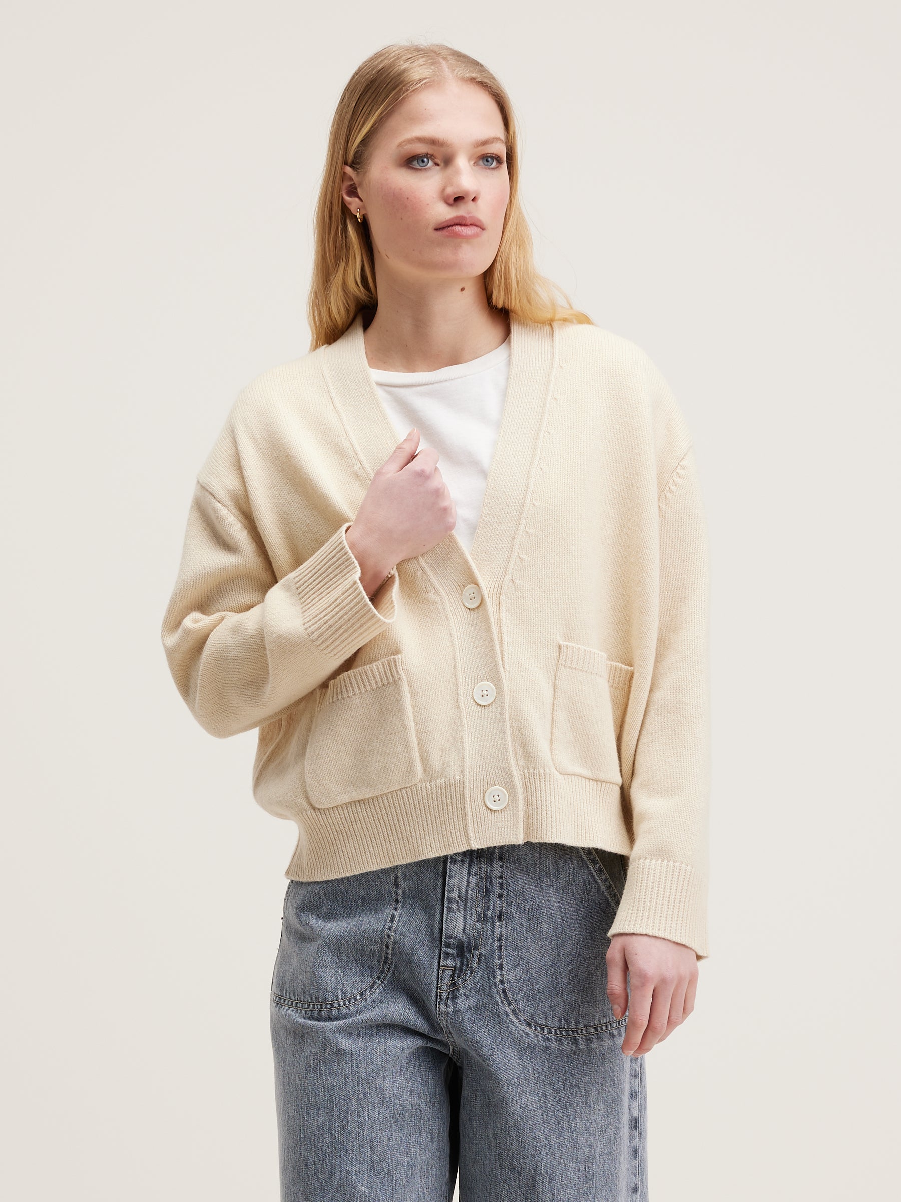 Gaddin Boxy Cardigan - Whisper For Women | Bellerose