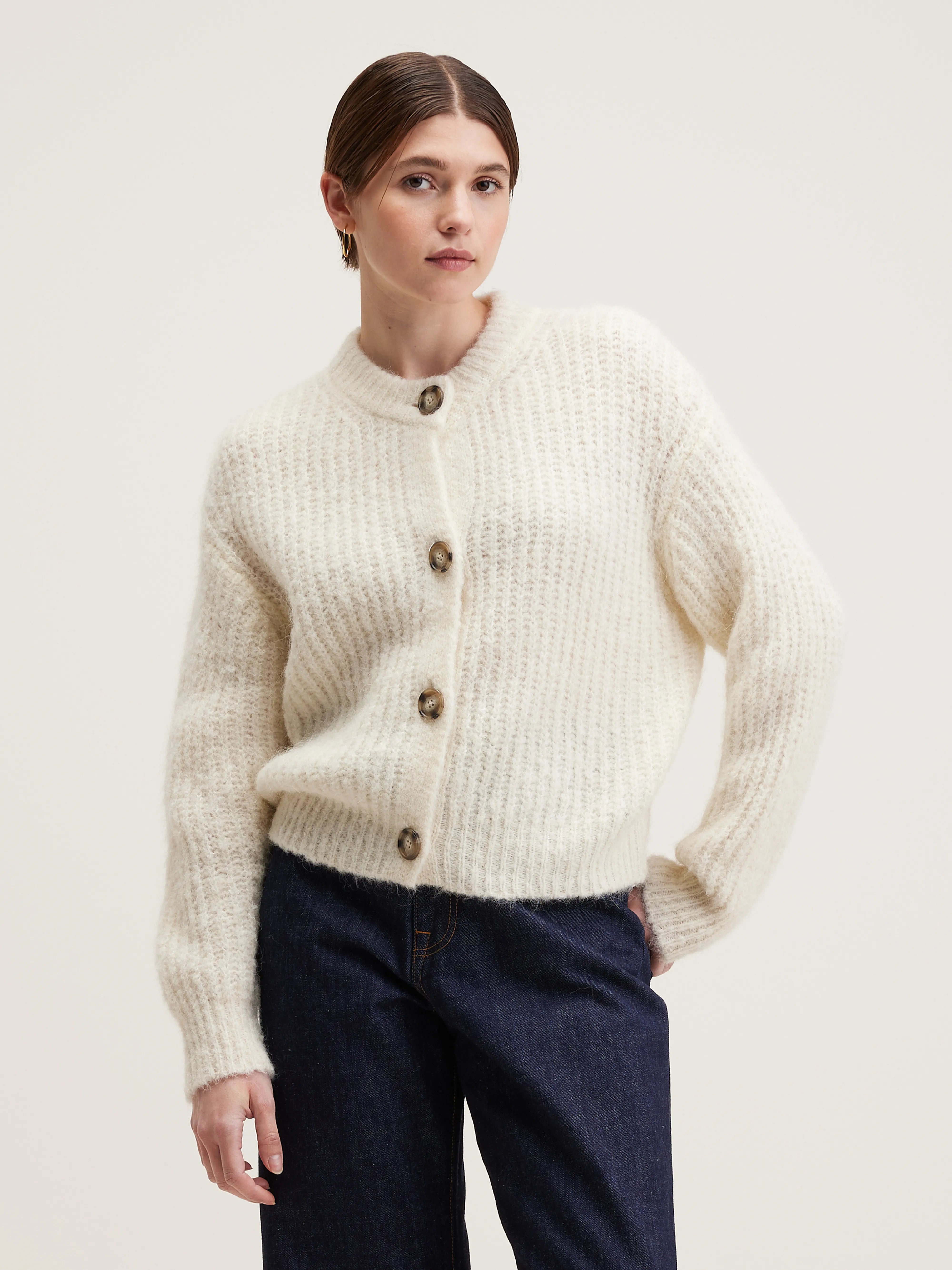 Cardigan En Maille Adyka - Whisper Pour Femme | Bellerose