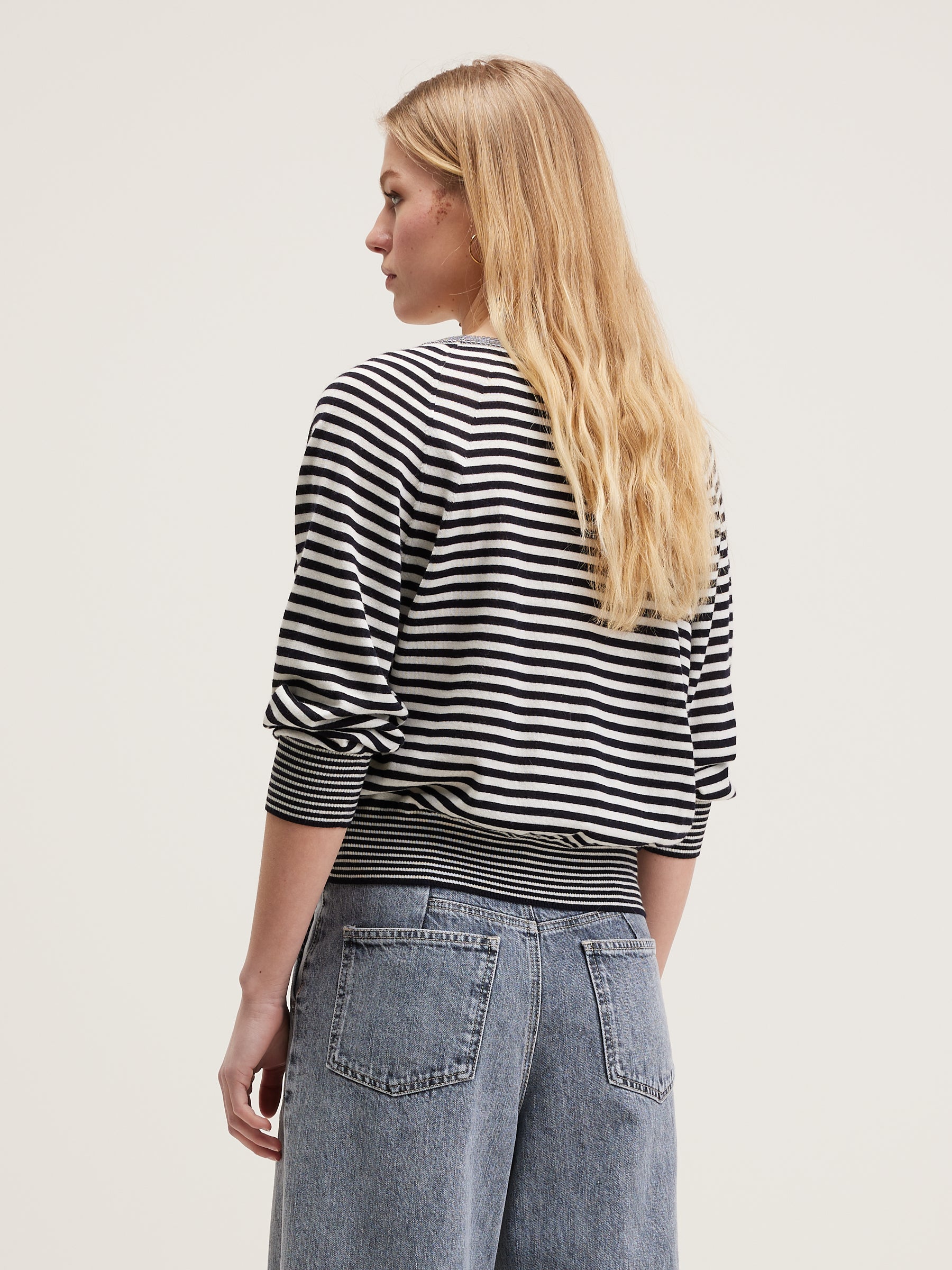 Aloty wool sweater (242 / W / STRIPE A)