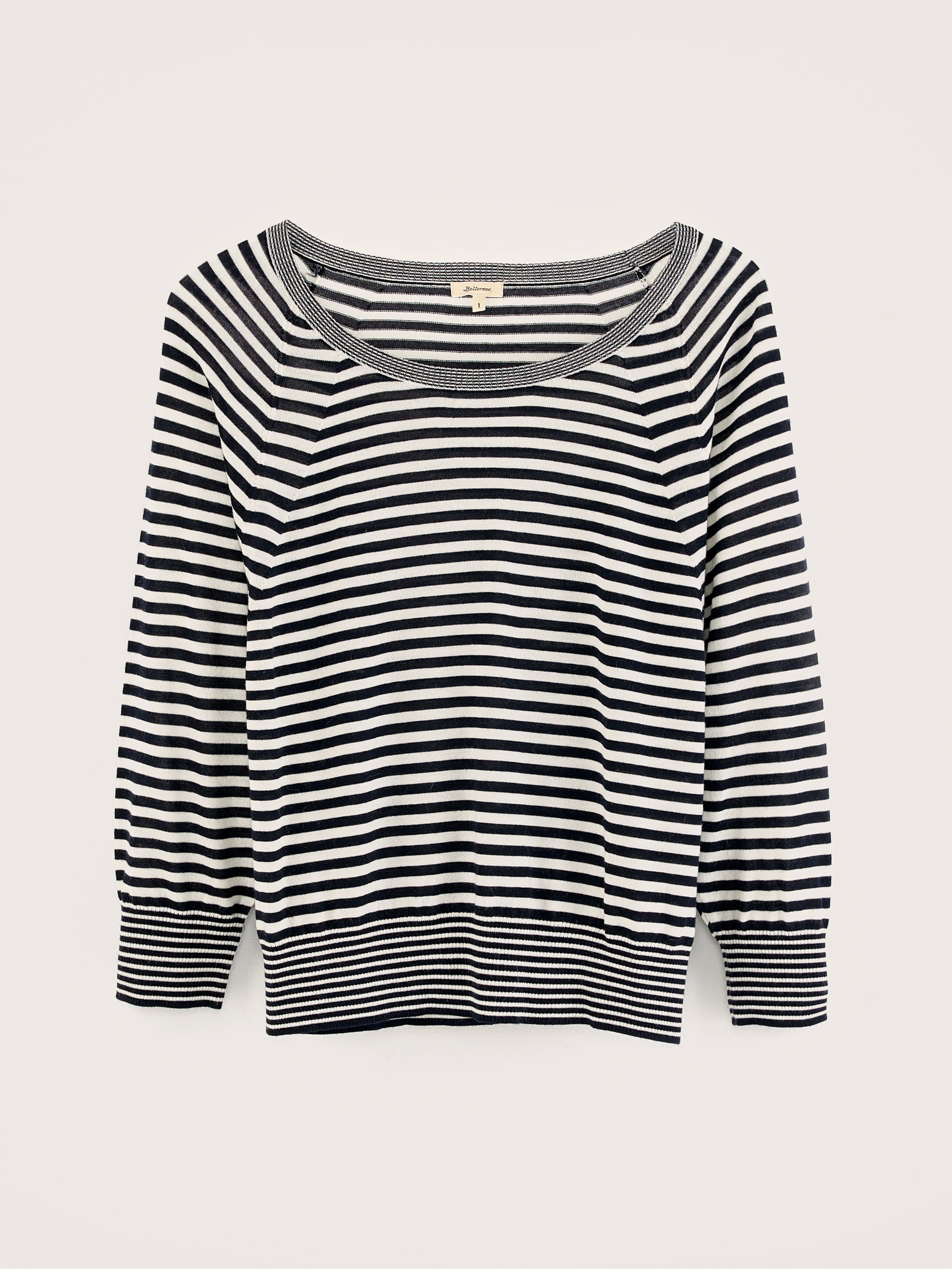 Aloty gestreepte cardigan (242 / W / STRIPE A)