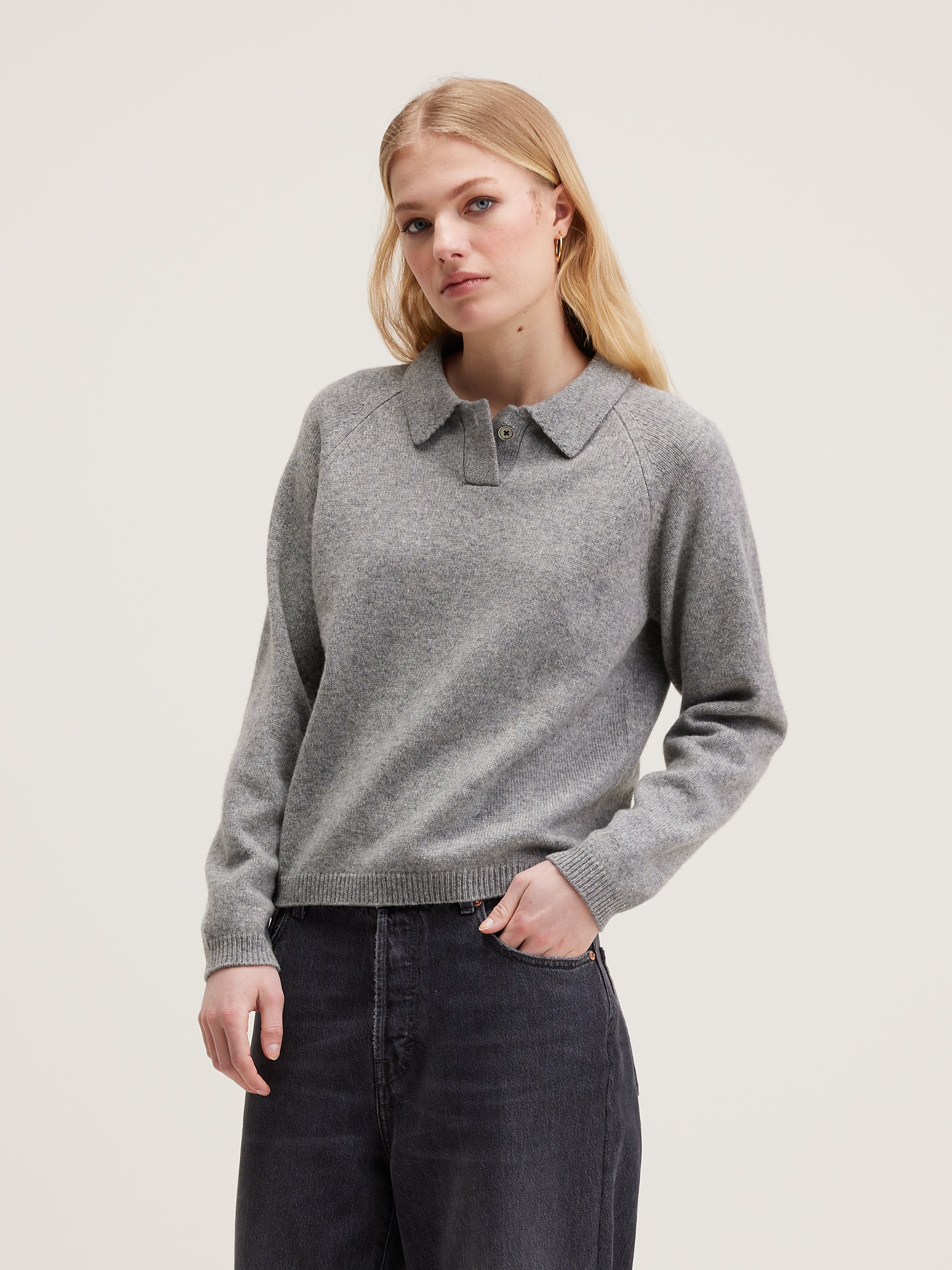 Pull en laine Amerty (242 / W / H. GREY)