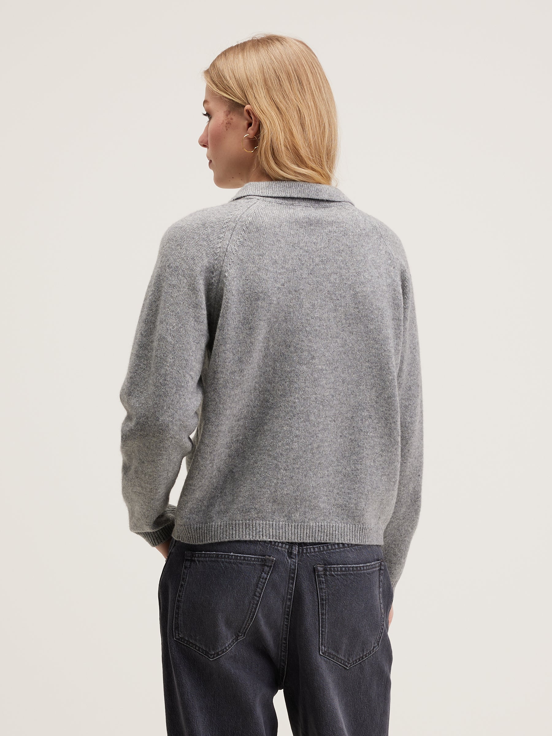 Pull En Laine Amerty - Heather grey Pour Femme | Bellerose