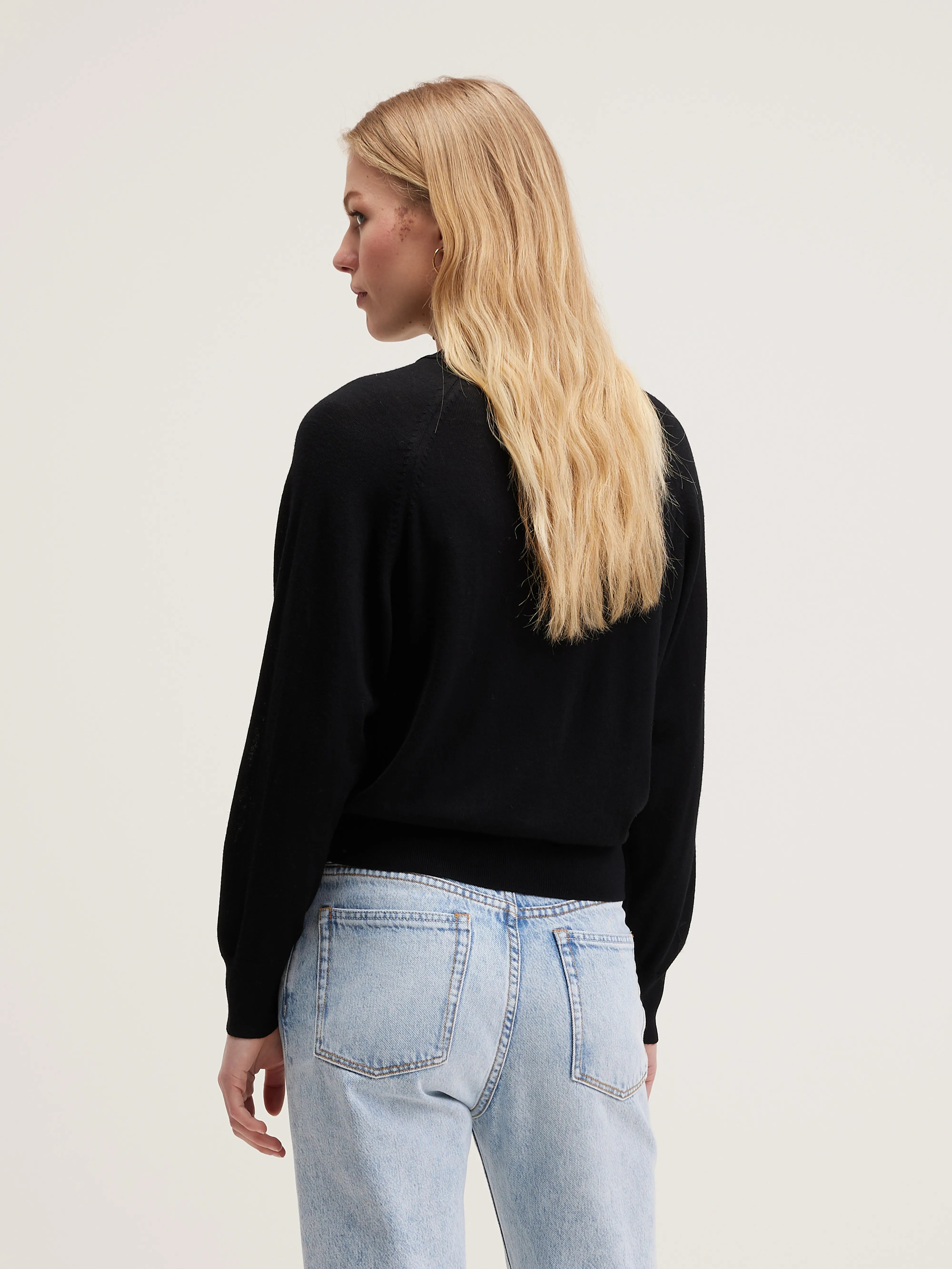 Delen Classic Sweater - Navy For Women | Bellerose