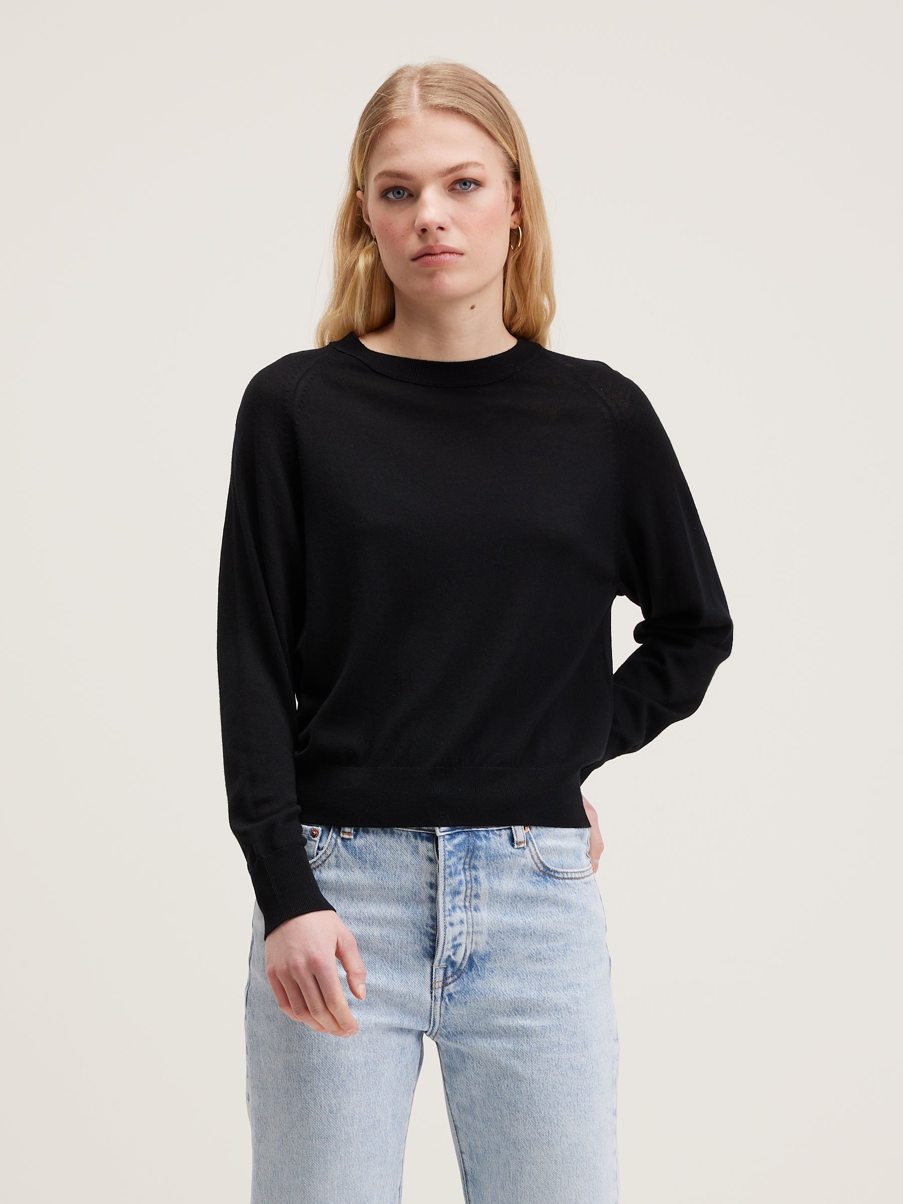 Pull classique Delen (242 / W / NAVY)