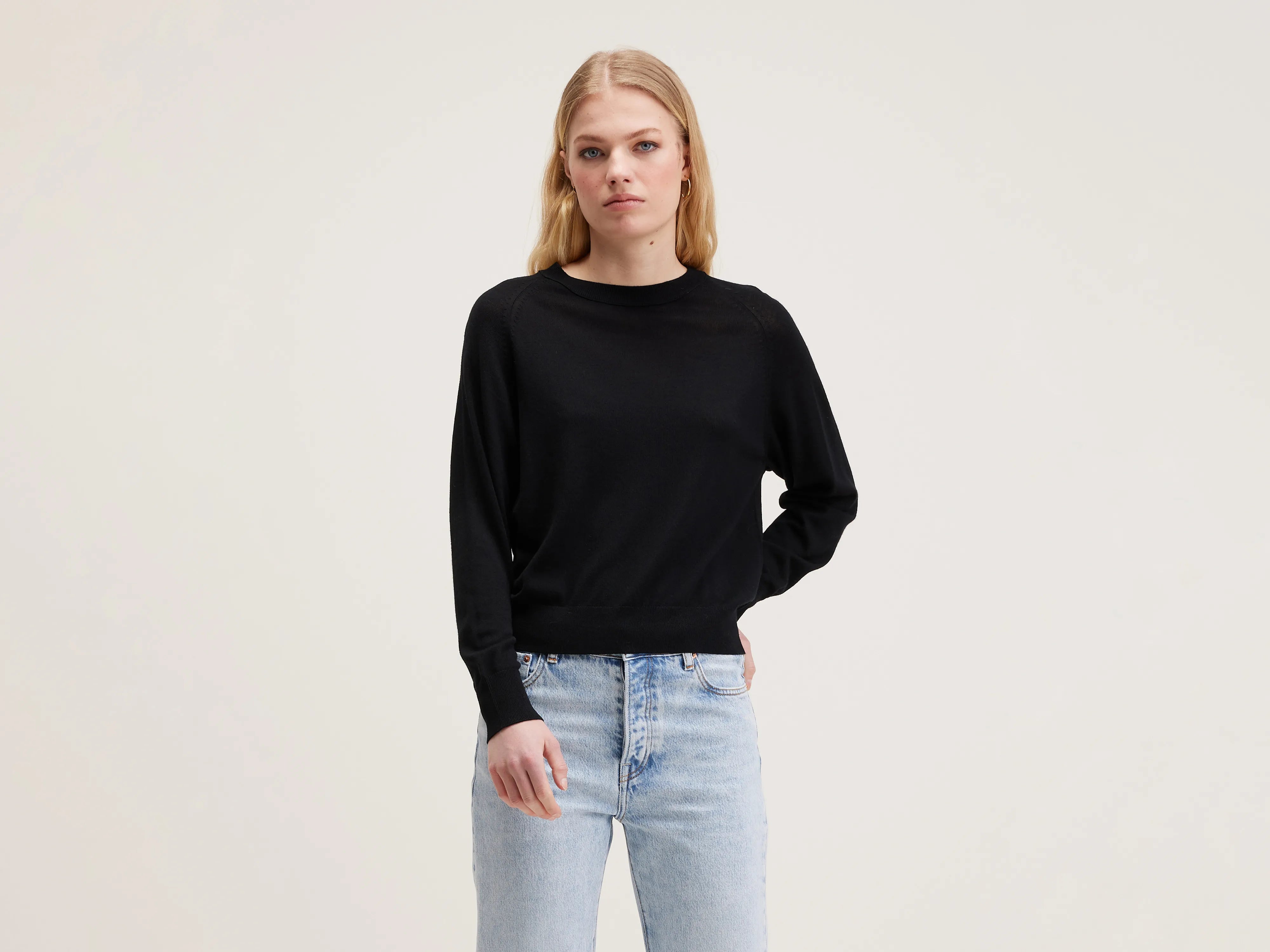 Pull classique Delen (242 / W / NAVY)