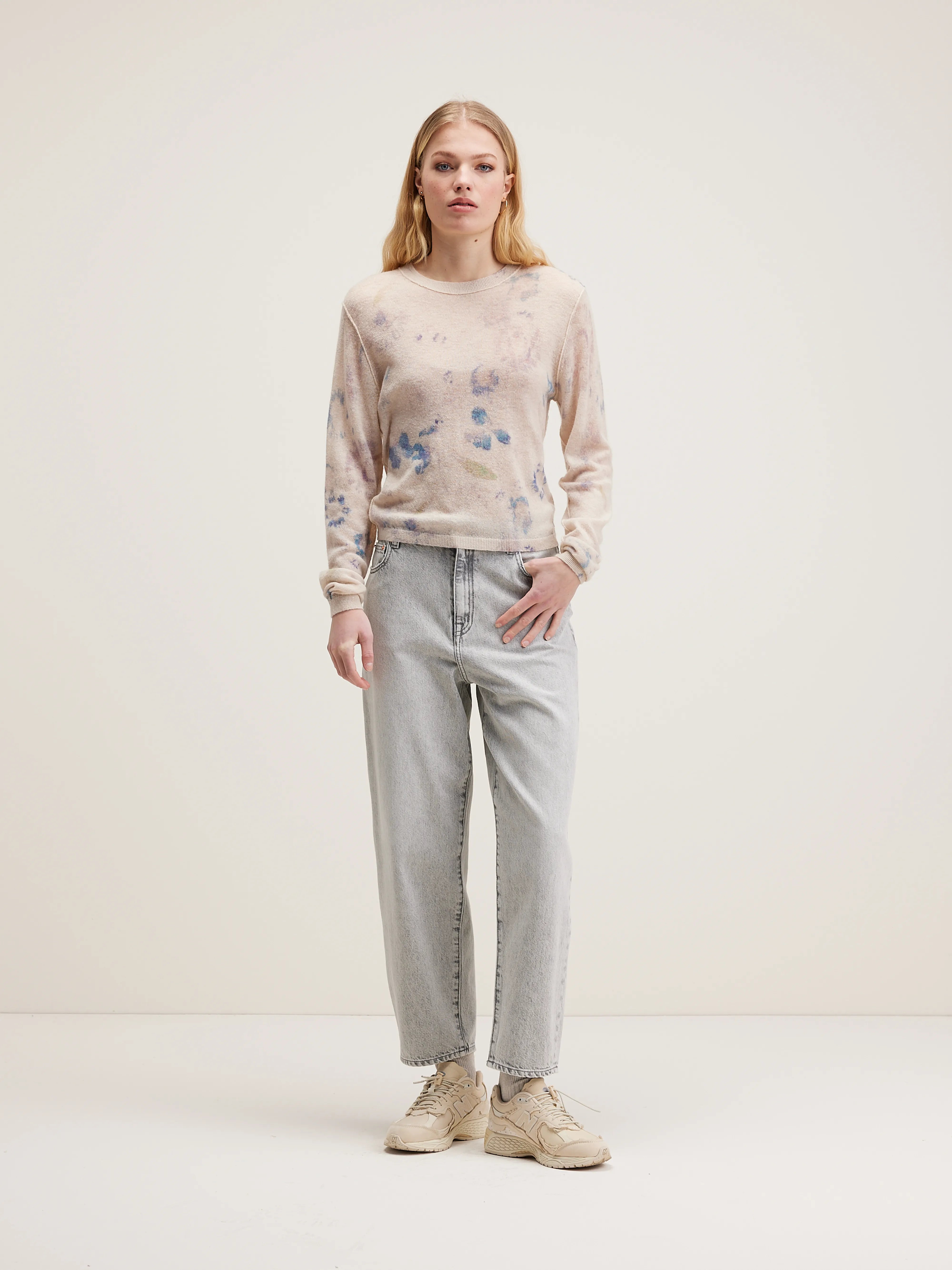 Ryby Classic Thin Sweater - Shell For Women | Bellerose