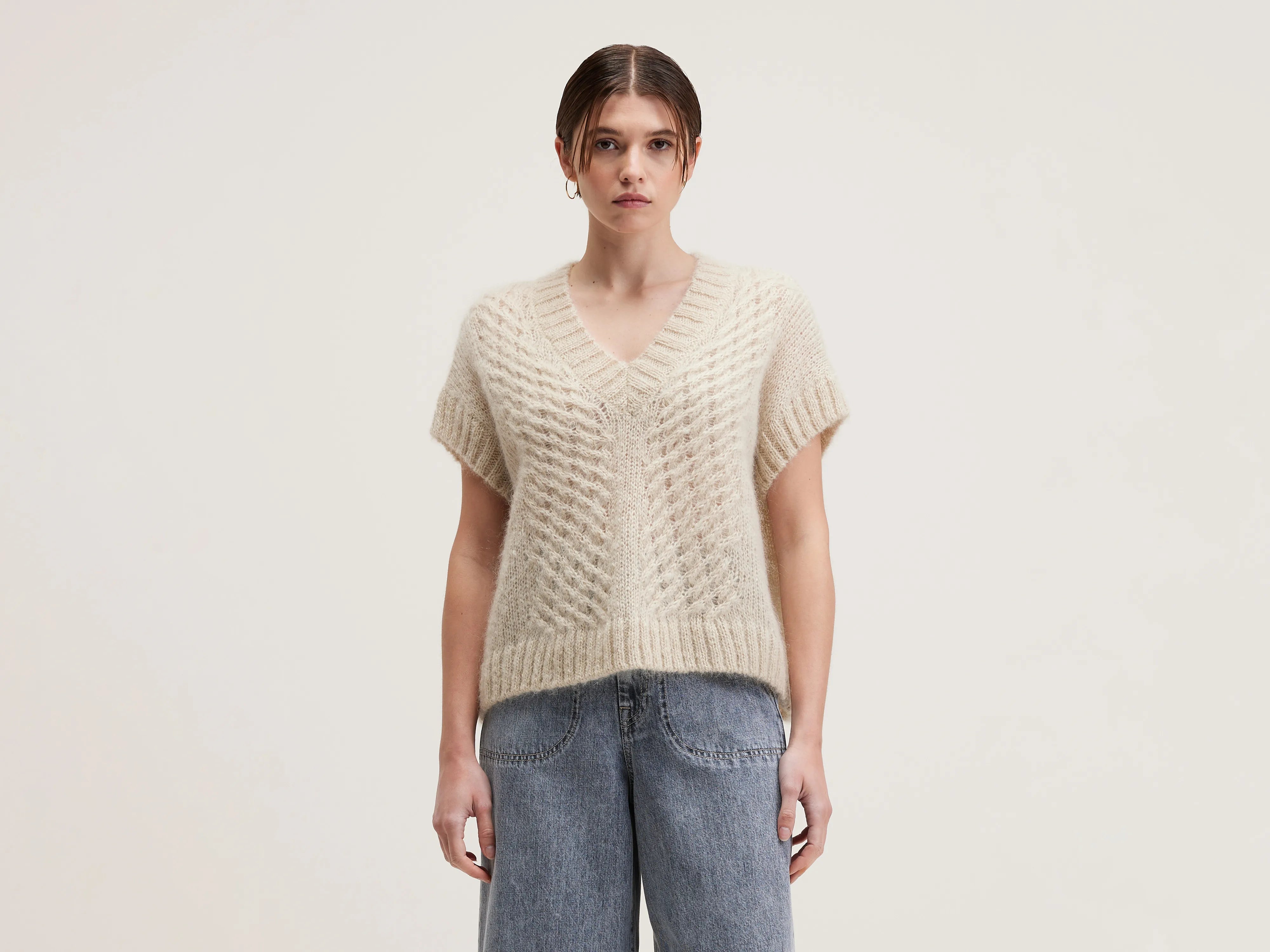 Abevy sleeveless sweater (242 / W / SABLE)