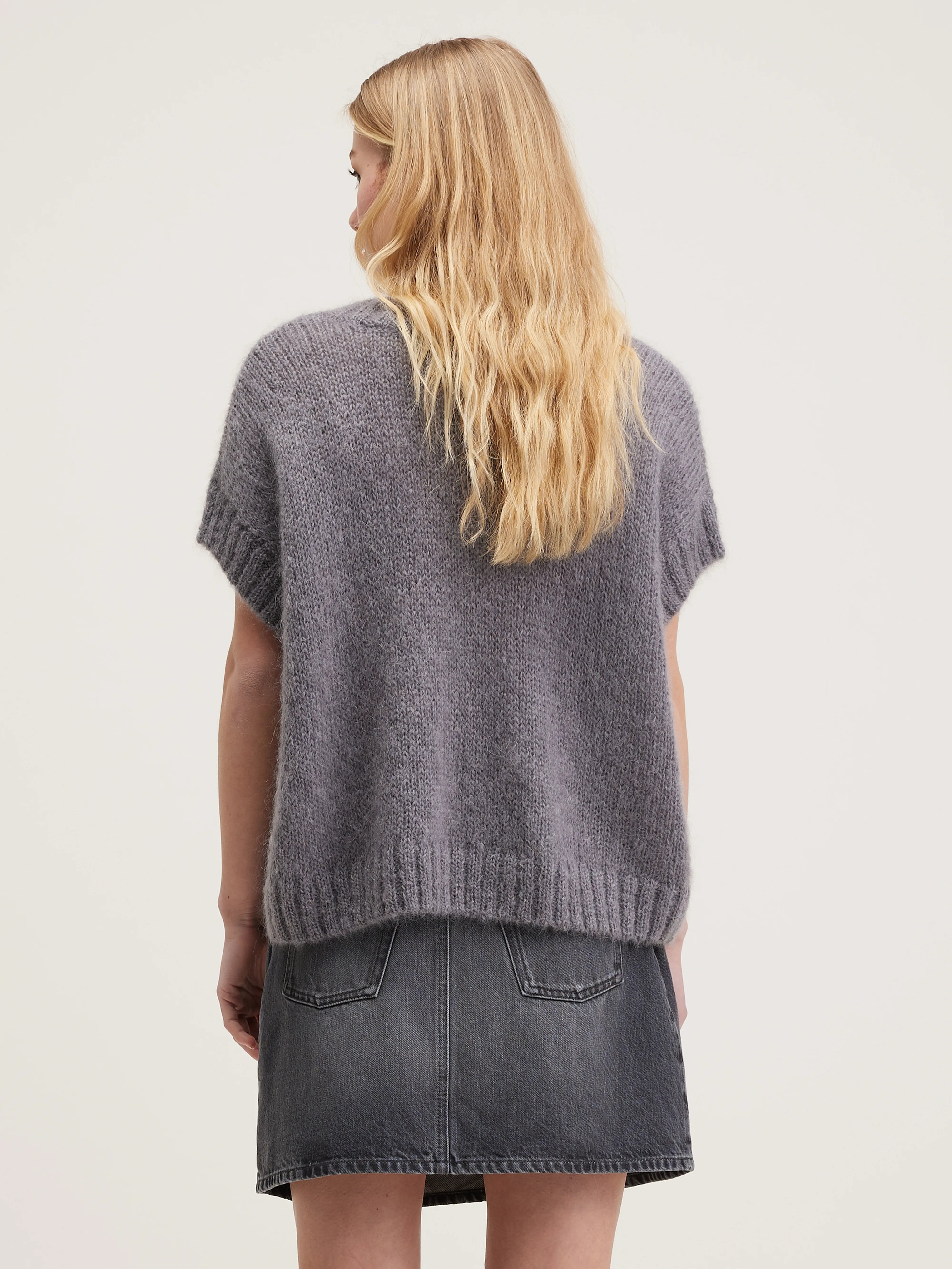 Pull Sans Manches Abevy - Orage Pour Femme | Bellerose