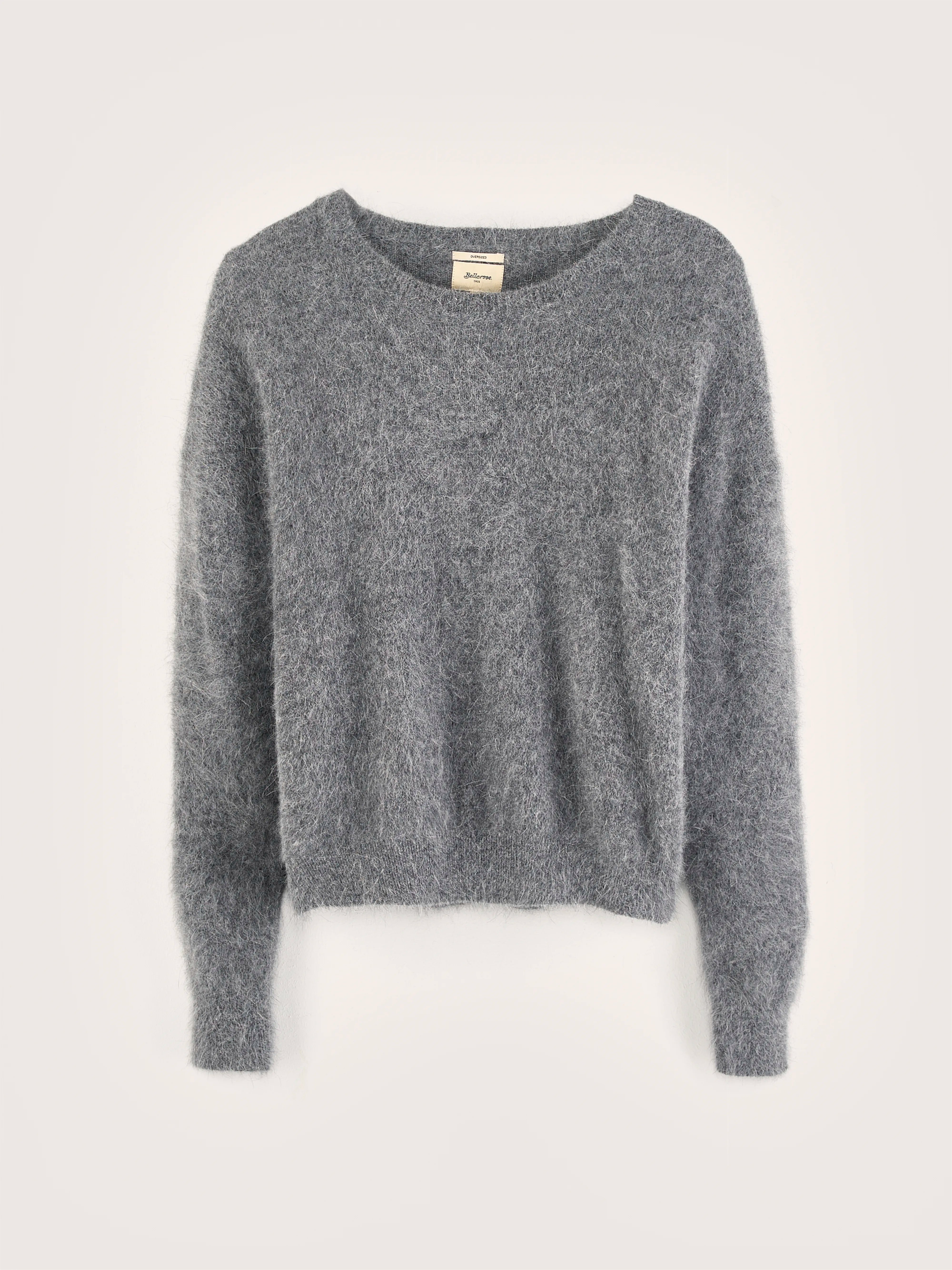 Datus angora-mix trui (242 / W / MID GREY)