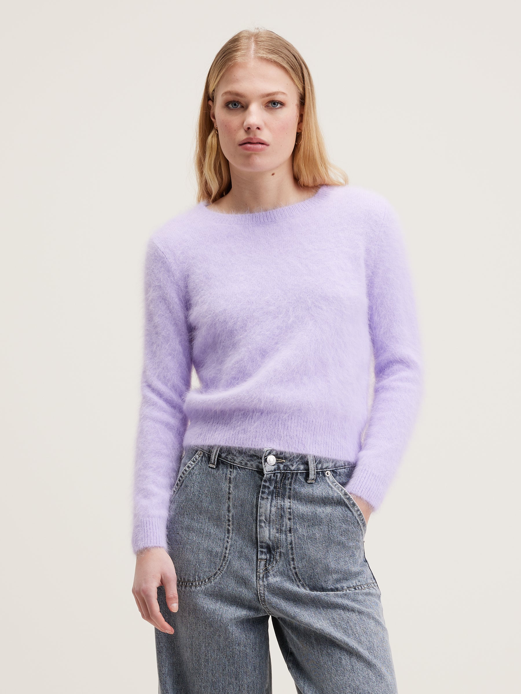 Pull En Angora Datti - Bonbon Pour Femme | Bellerose