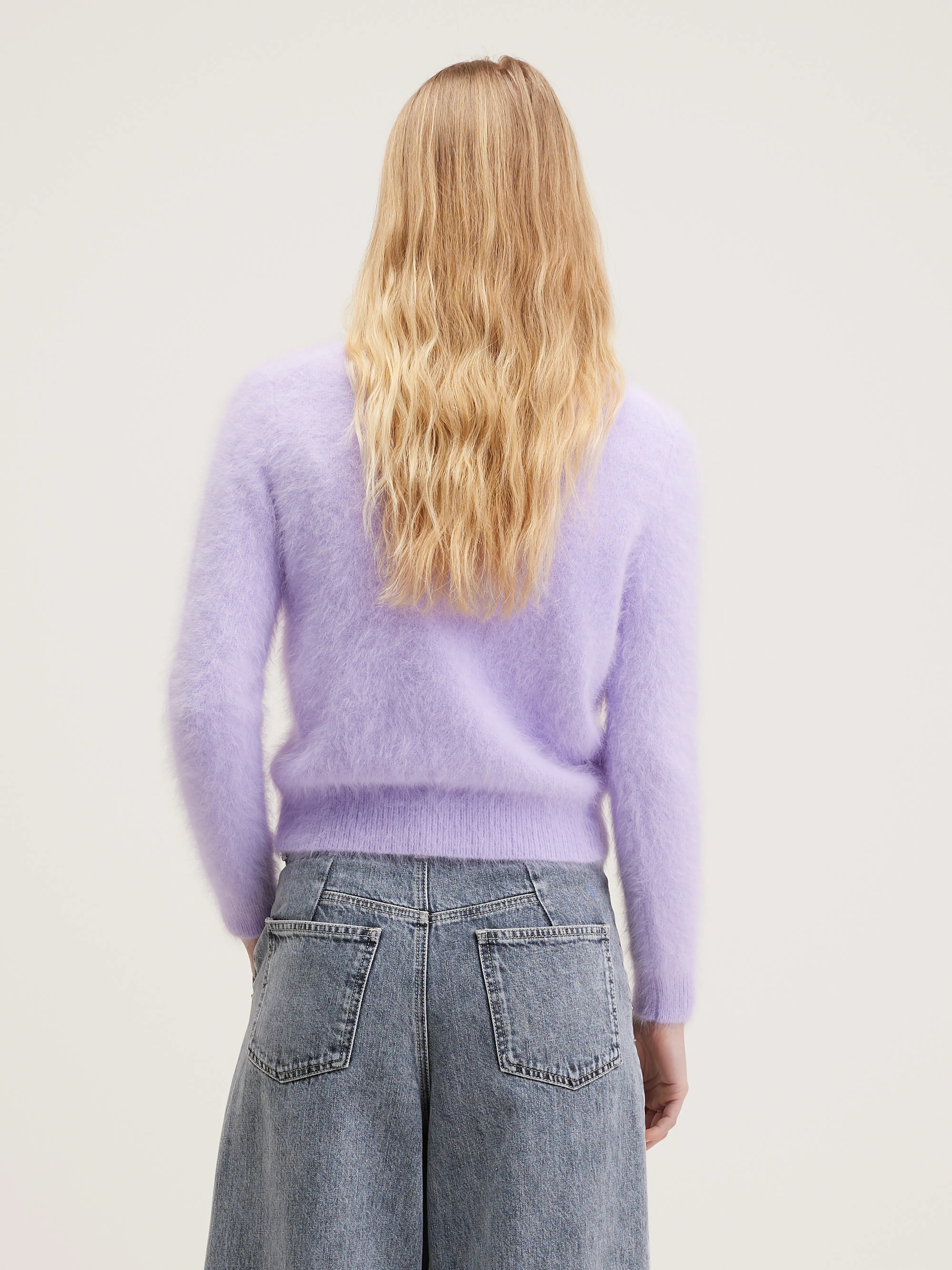 Datti Angora-blend Sweater - Bonbon For Women | Bellerose