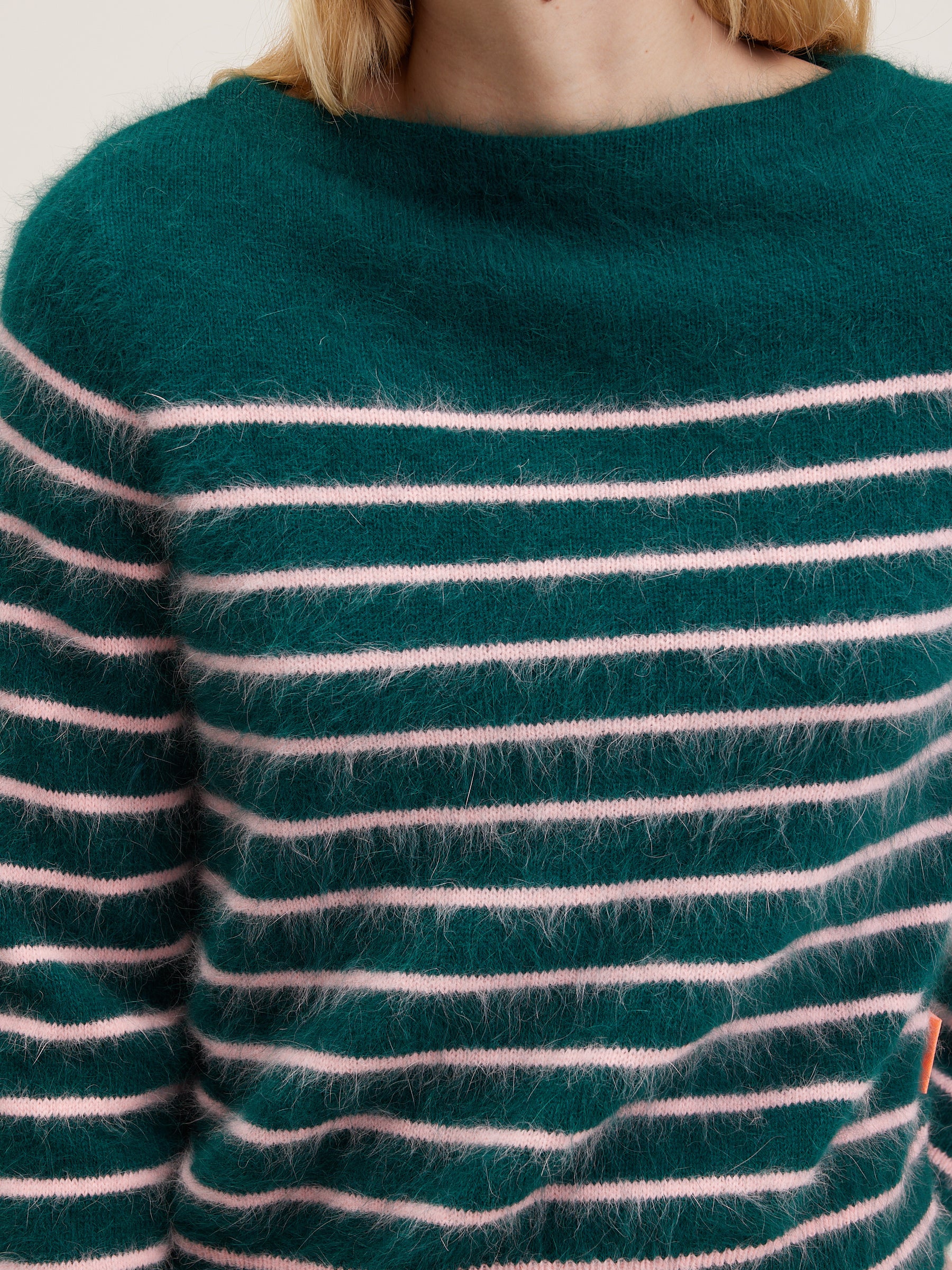 Pull en angora Dato (242 / W / STRIPE A)