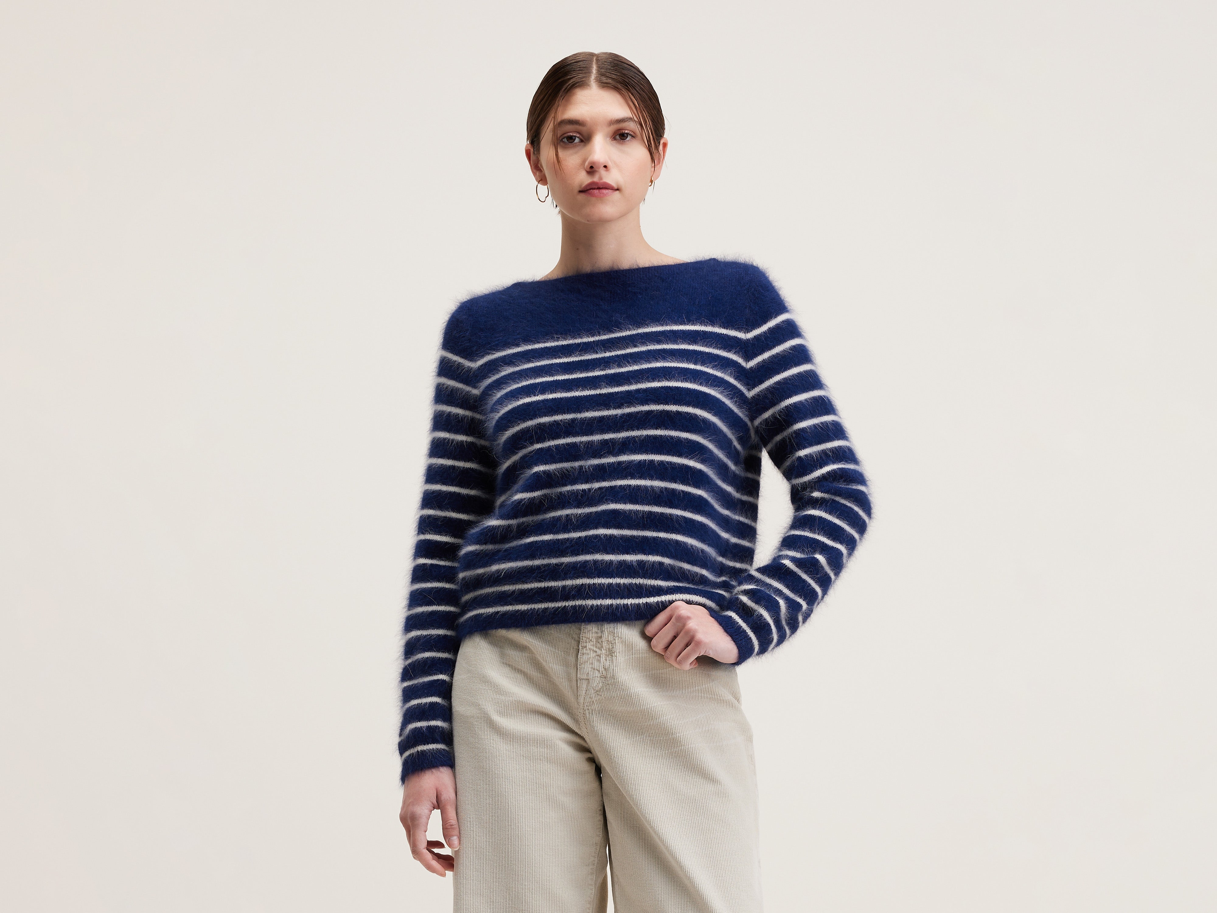 Pull en angora Dato (242 / W / STRIPE B)