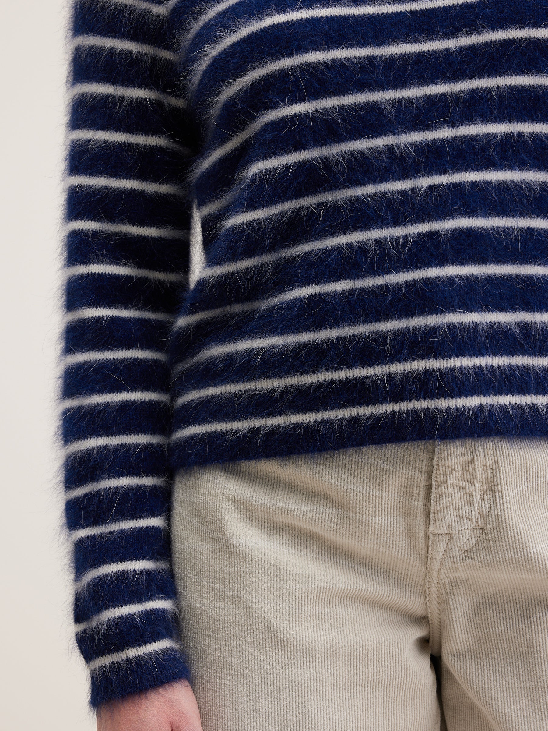 Pull en angora Dato (242 / W / STRIPE B)