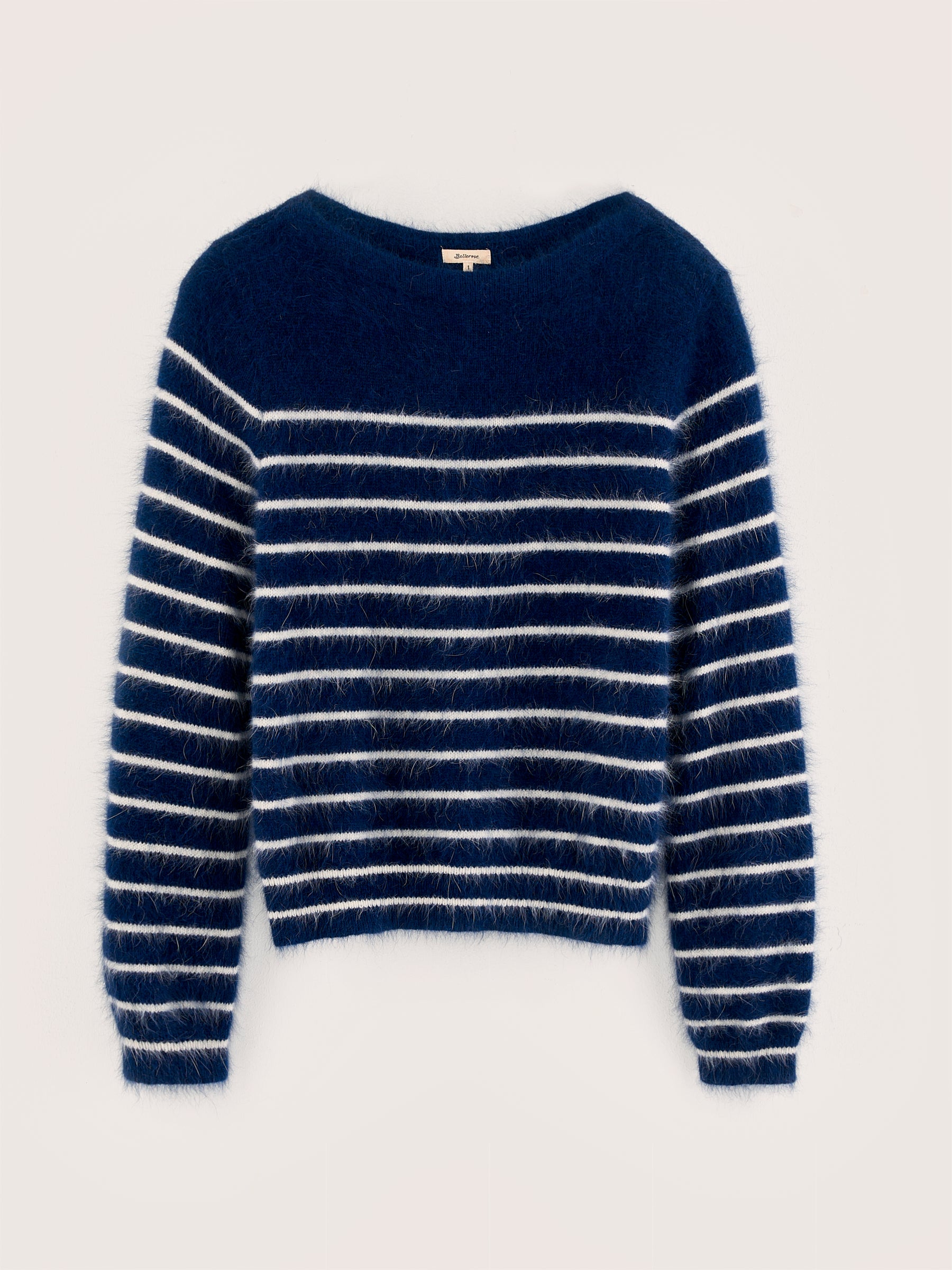 Dato angora-blend sweater (242 / W / STRIPE B)