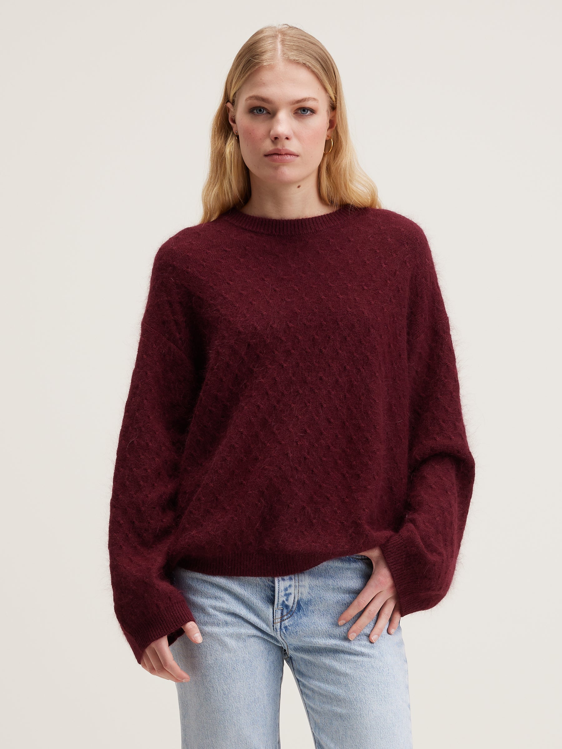 Pull Col Rond Dionie - Cuberdon Pour Femme | Bellerose