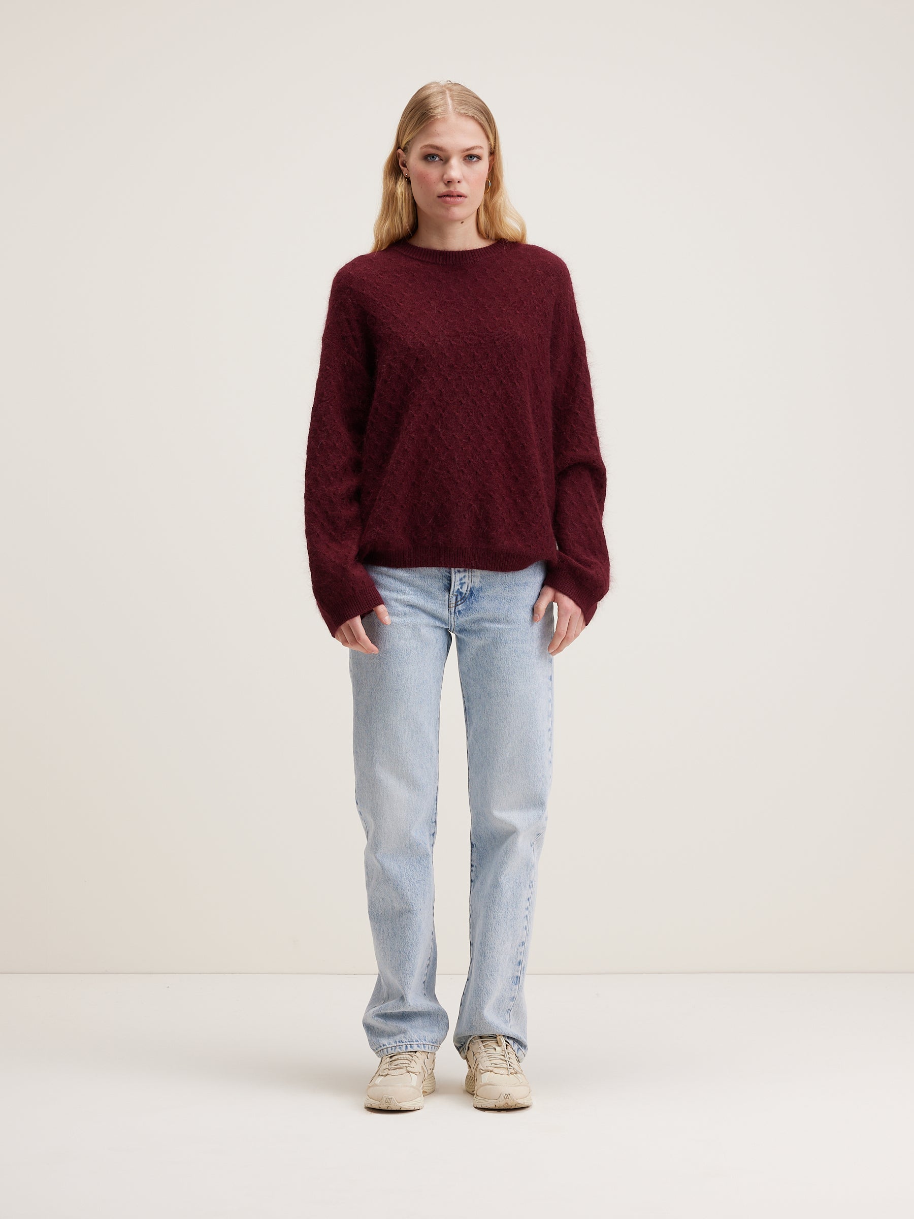 Pull Col Rond Dionie - Cuberdon Pour Femme | Bellerose