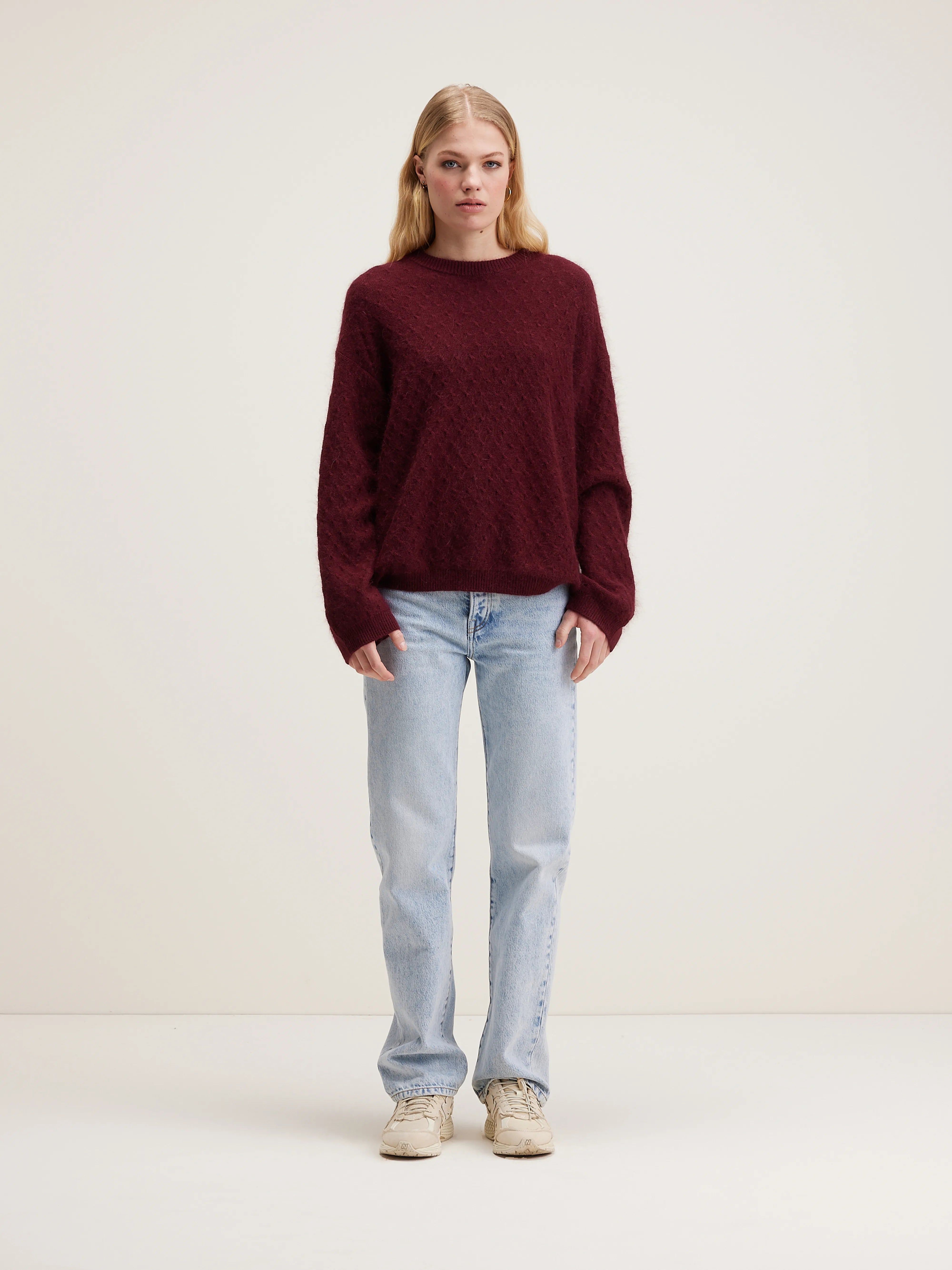 Dionie Round-neck Sweater - Cuberdon For Women | Bellerose