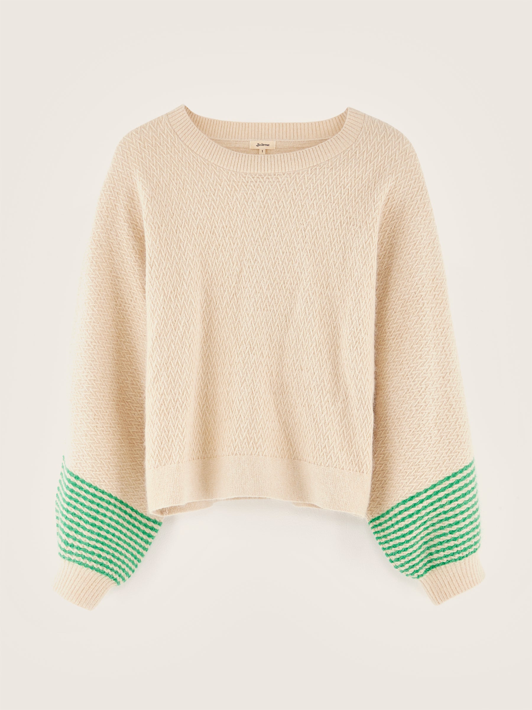 Dios crew-neck sweater (242 / W / CALCAIRE)