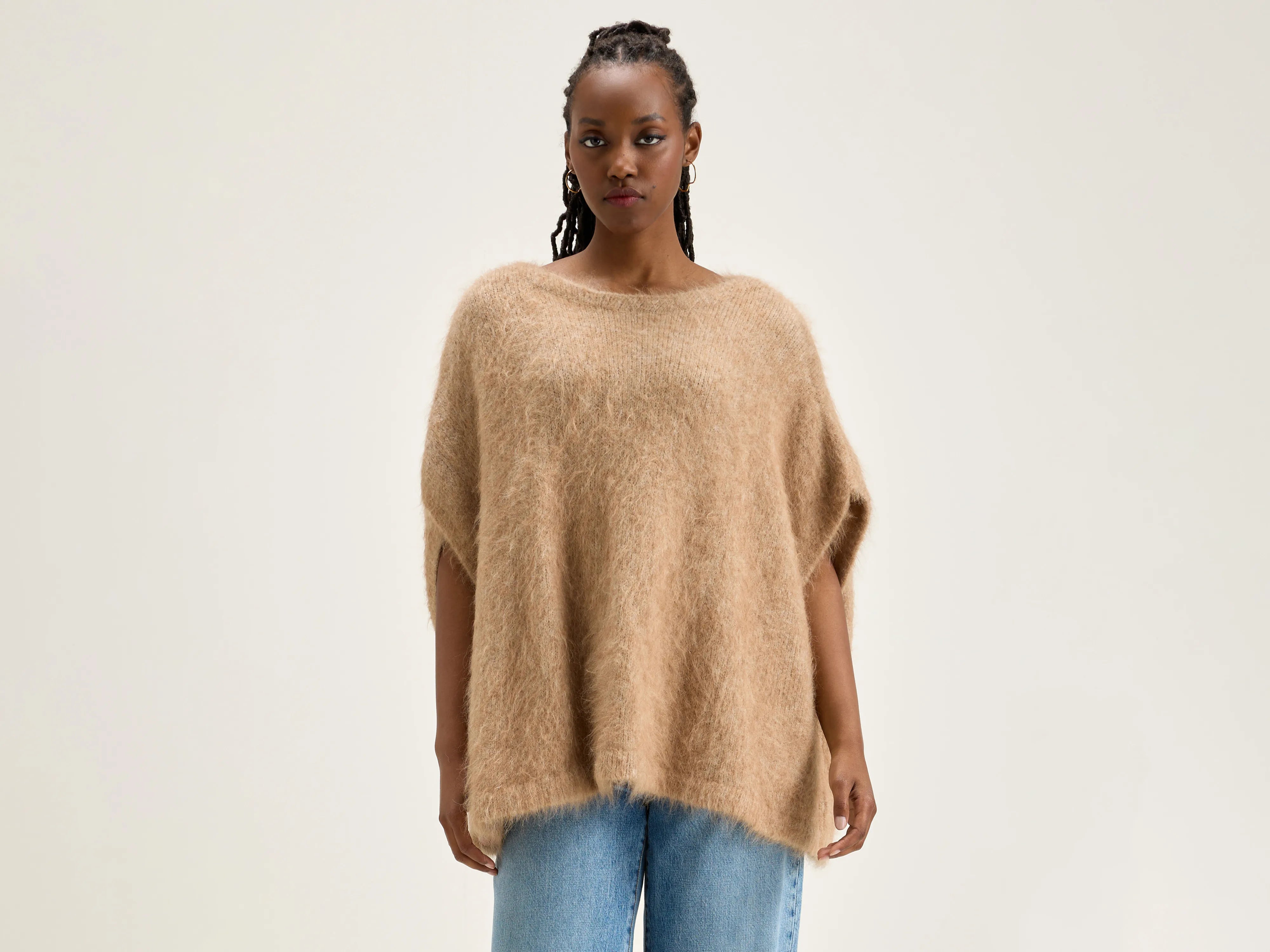 Decro boat-neck sweater (242 / W / PANCAKE)