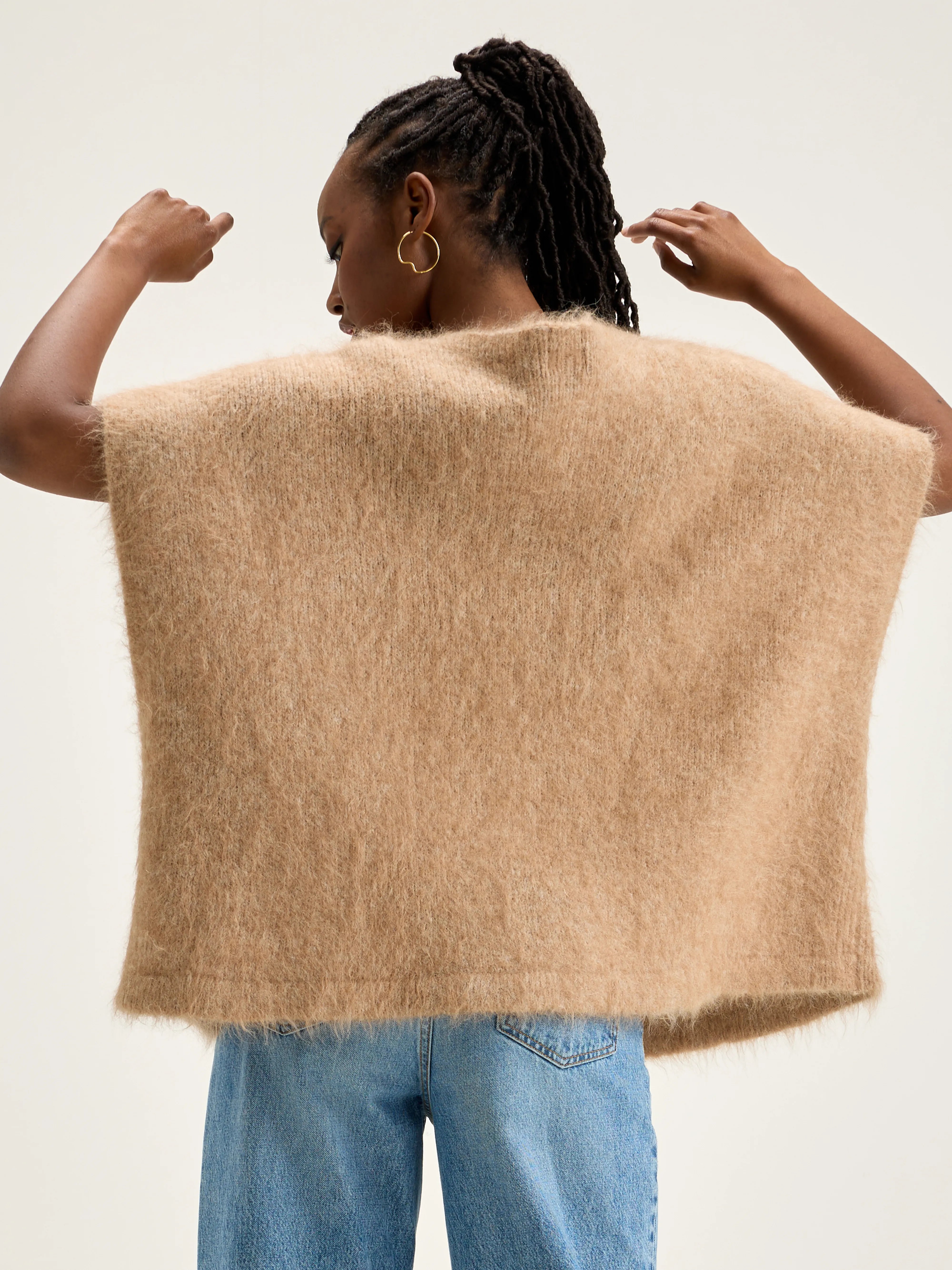 Decro boat-neck sweater (242 / W / PANCAKE)