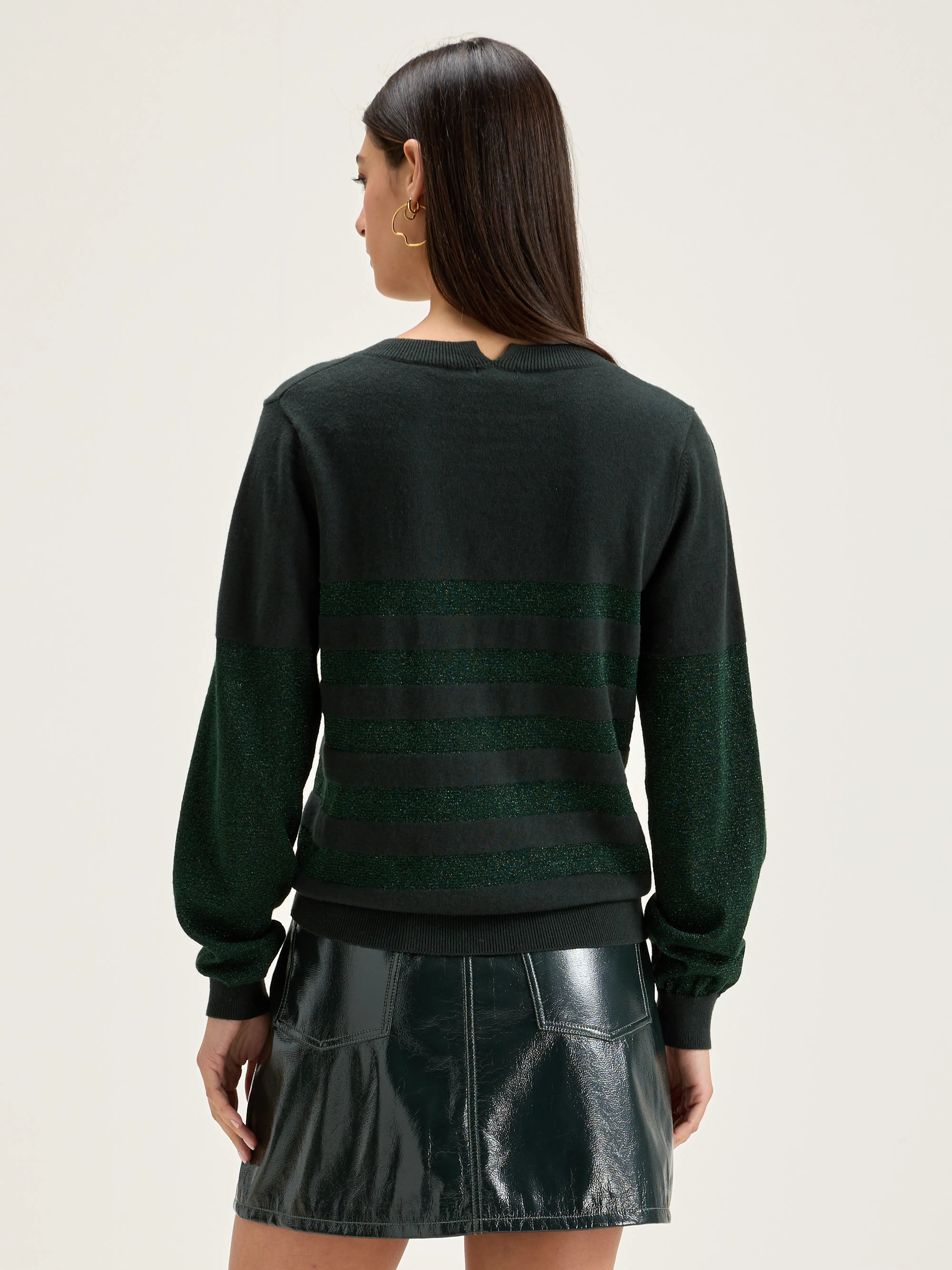 Pull col rond Gopsy (242 / W / STRIPE C)