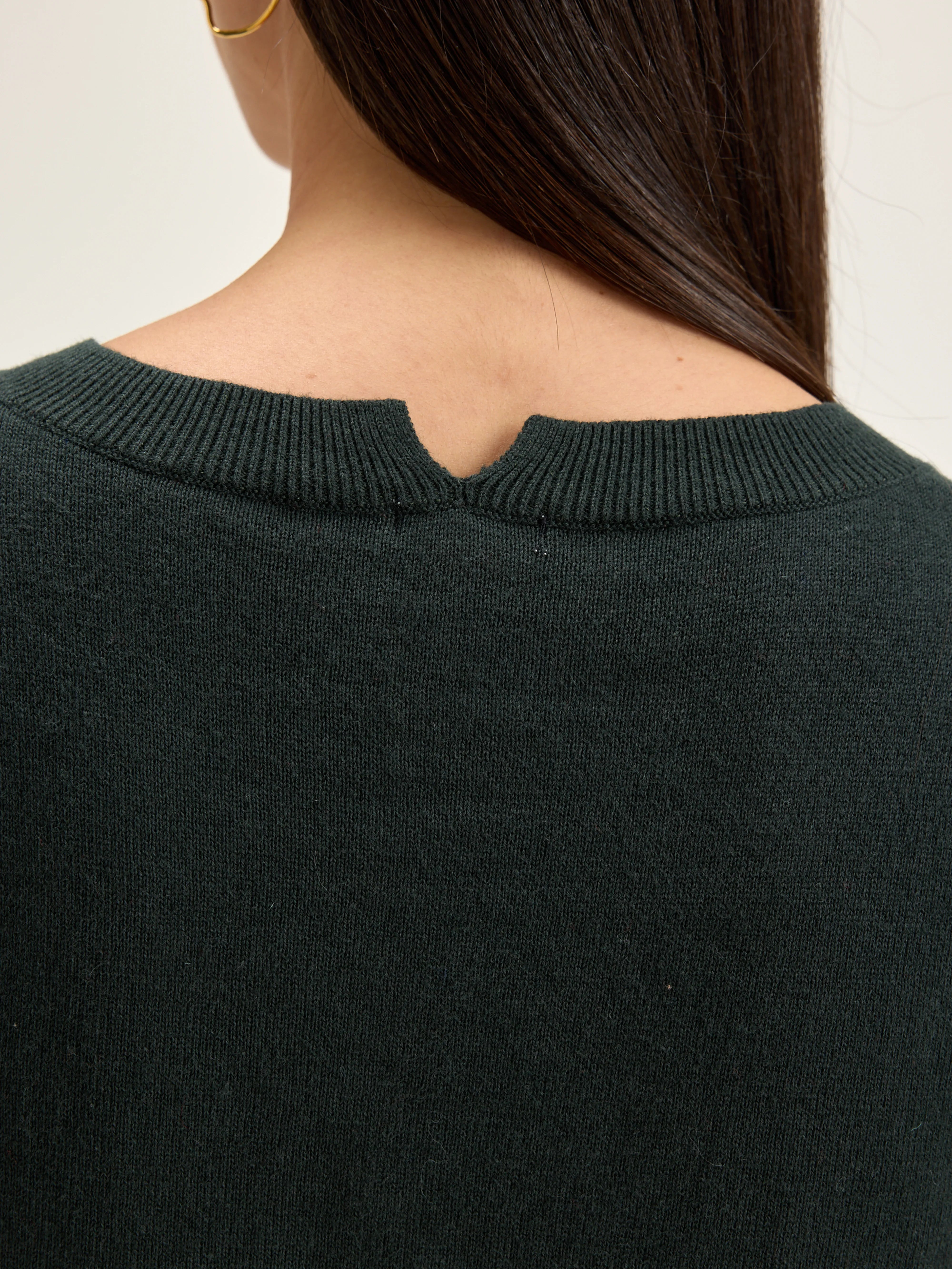 Gopsy Round-neck Sweater - Forest / Hunter For Women | Bellerose