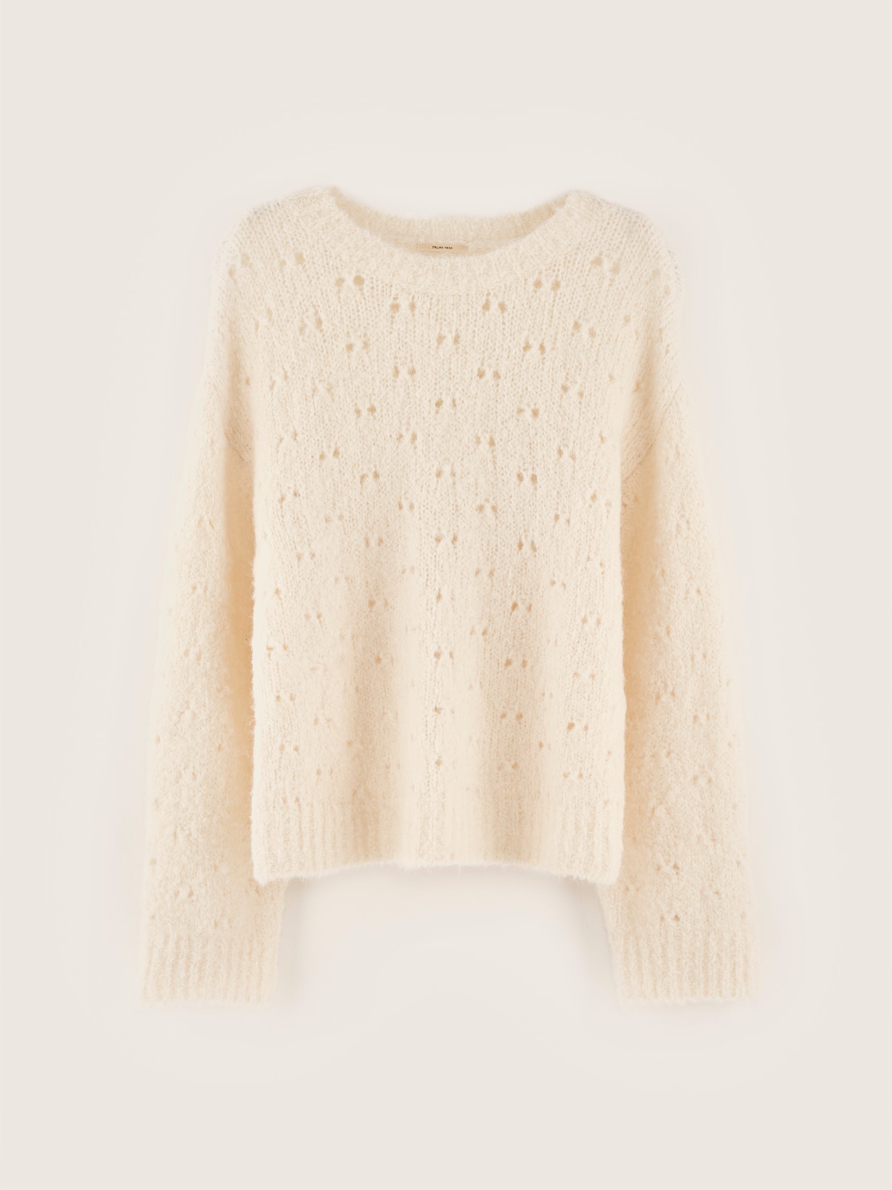 Abot classic sweater (242 / W / OFF WHITE)