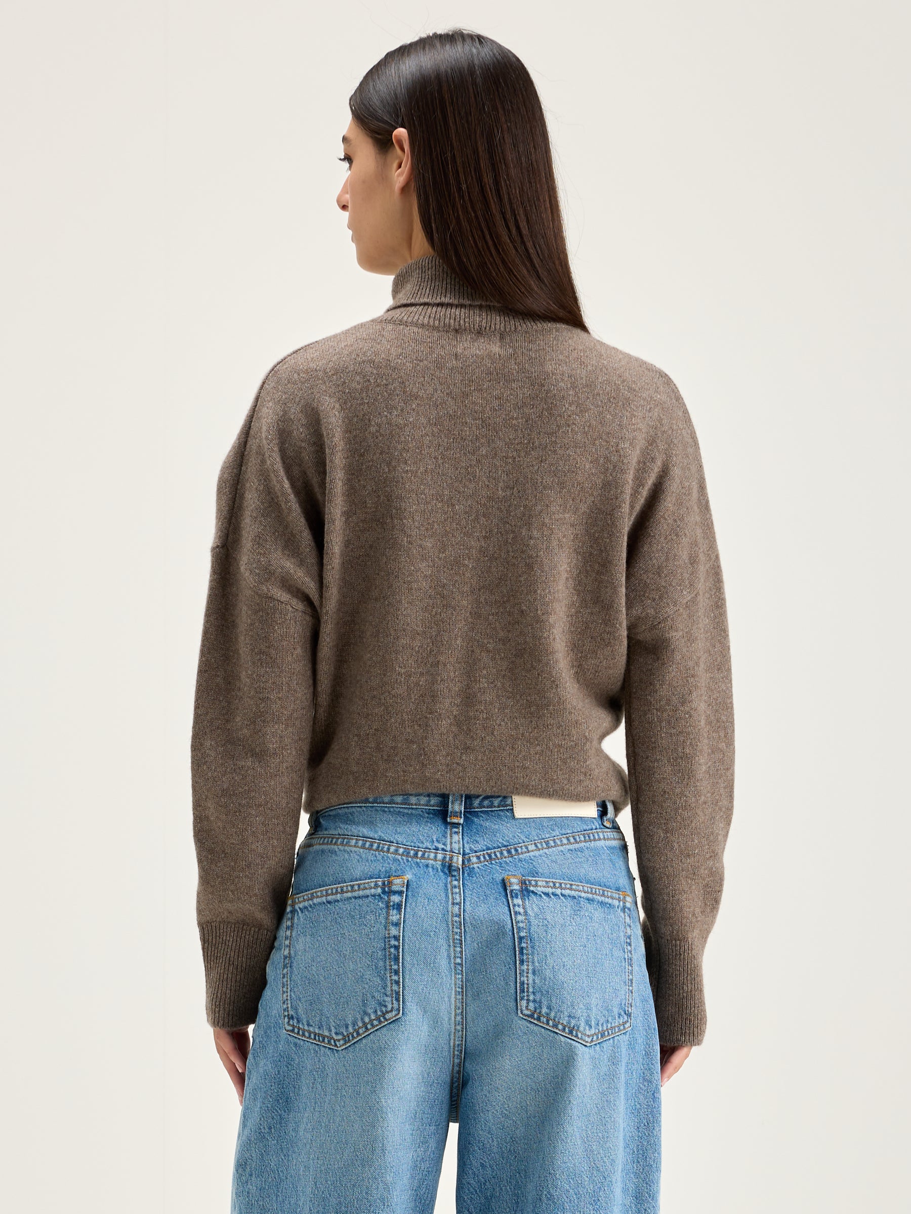 Ganzi Turtleneck Sweater - Dust For Women | Bellerose