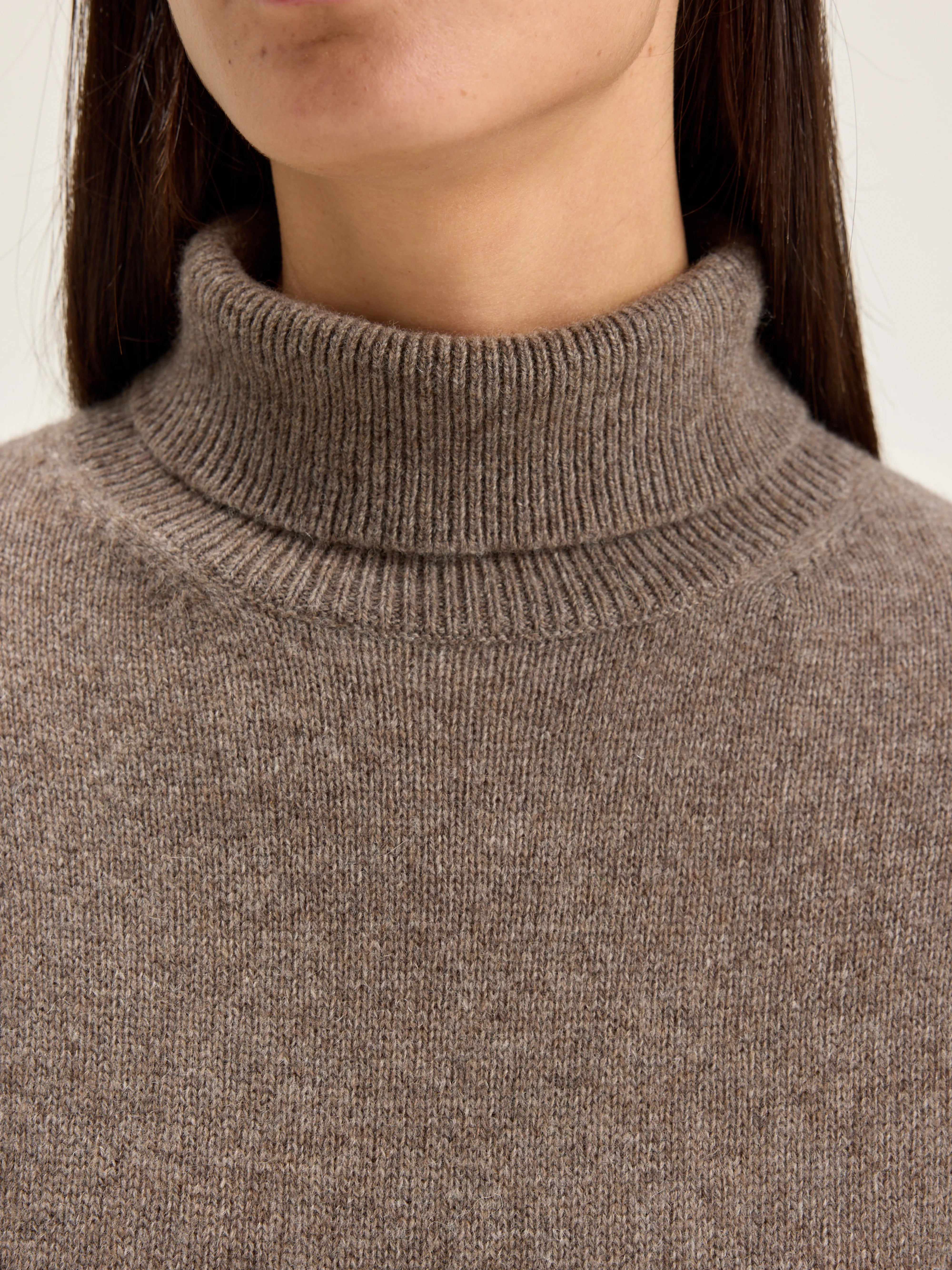 Ganzi Turtleneck Sweater - Dust For Women | Bellerose