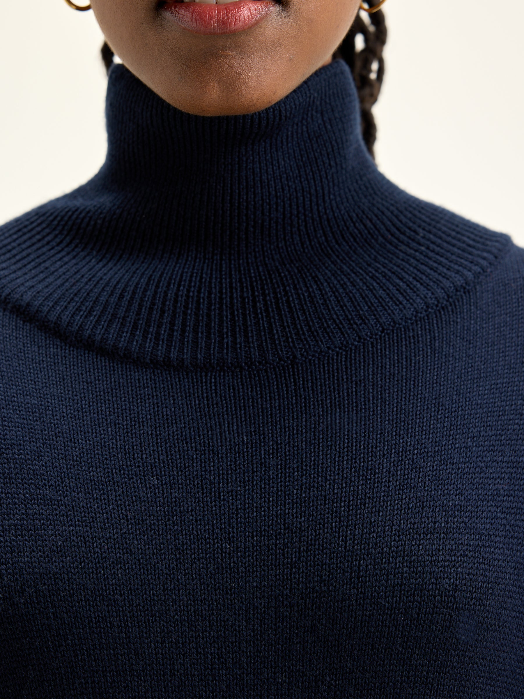 Sens Knit Dress - Navy For Women | Bellerose