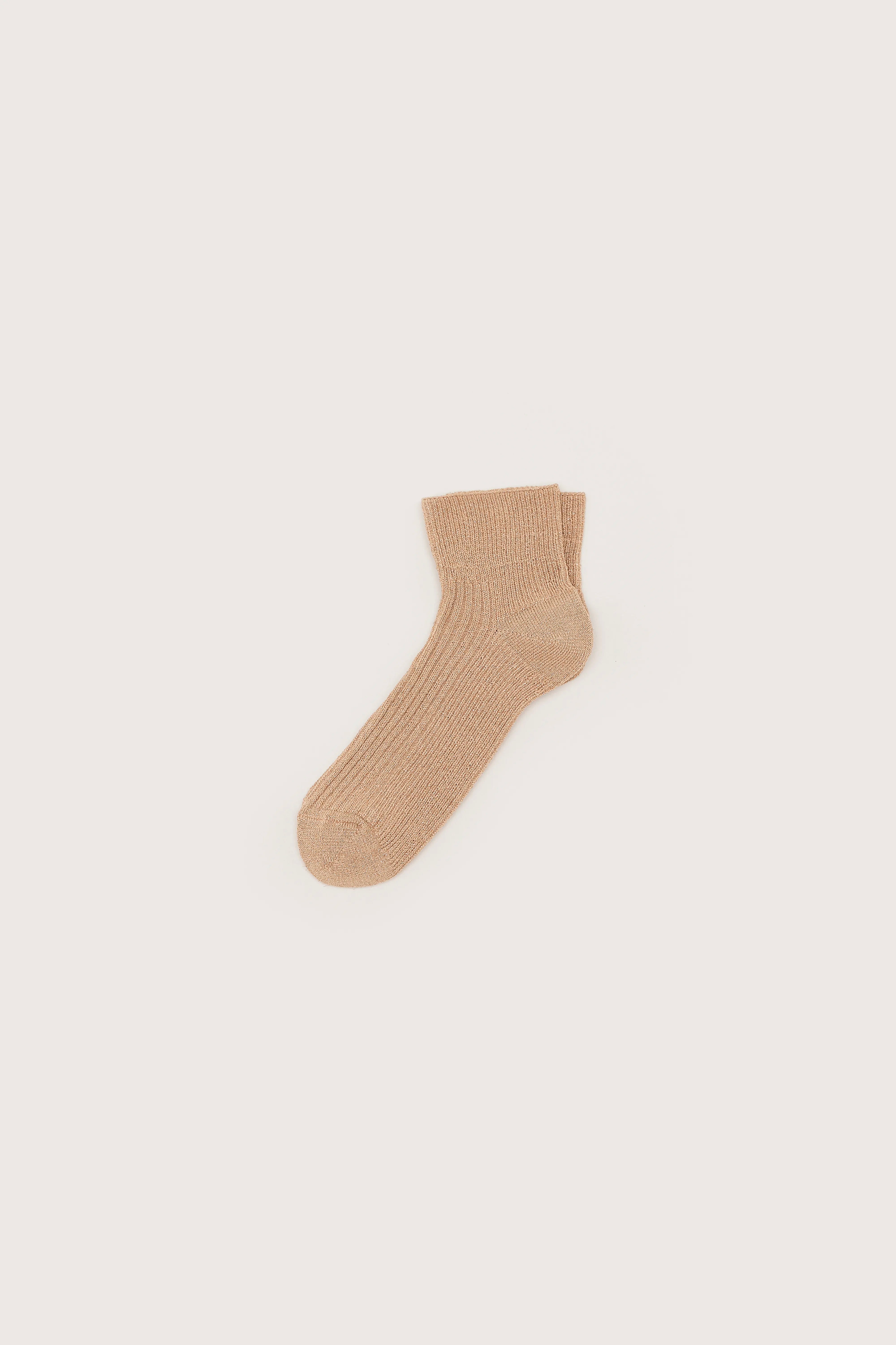 Chaussettes Courtes Bapis - Gold Pour Femme | Bellerose