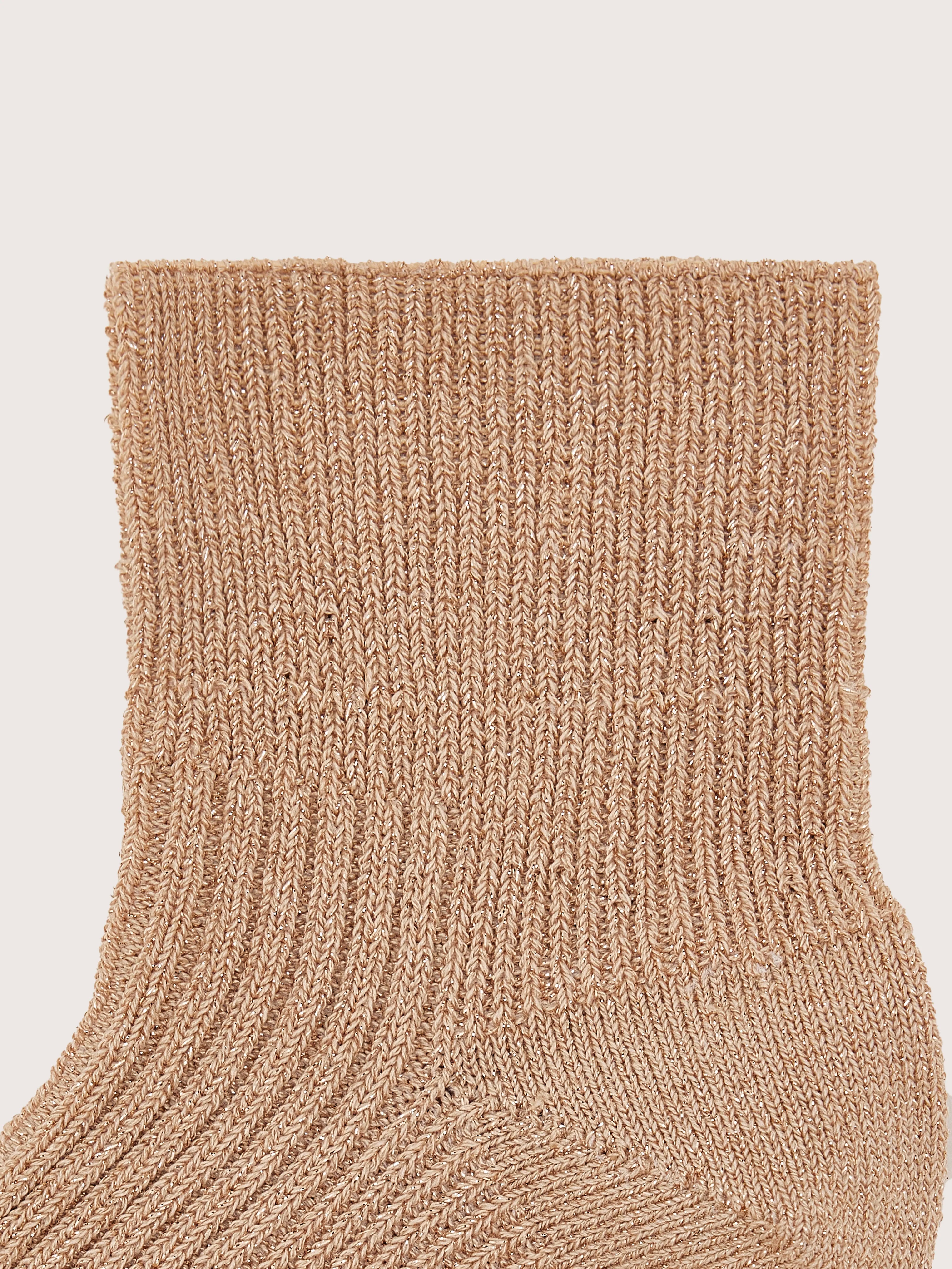 Chaussettes Courtes Bapis - Gold Pour Femme | Bellerose