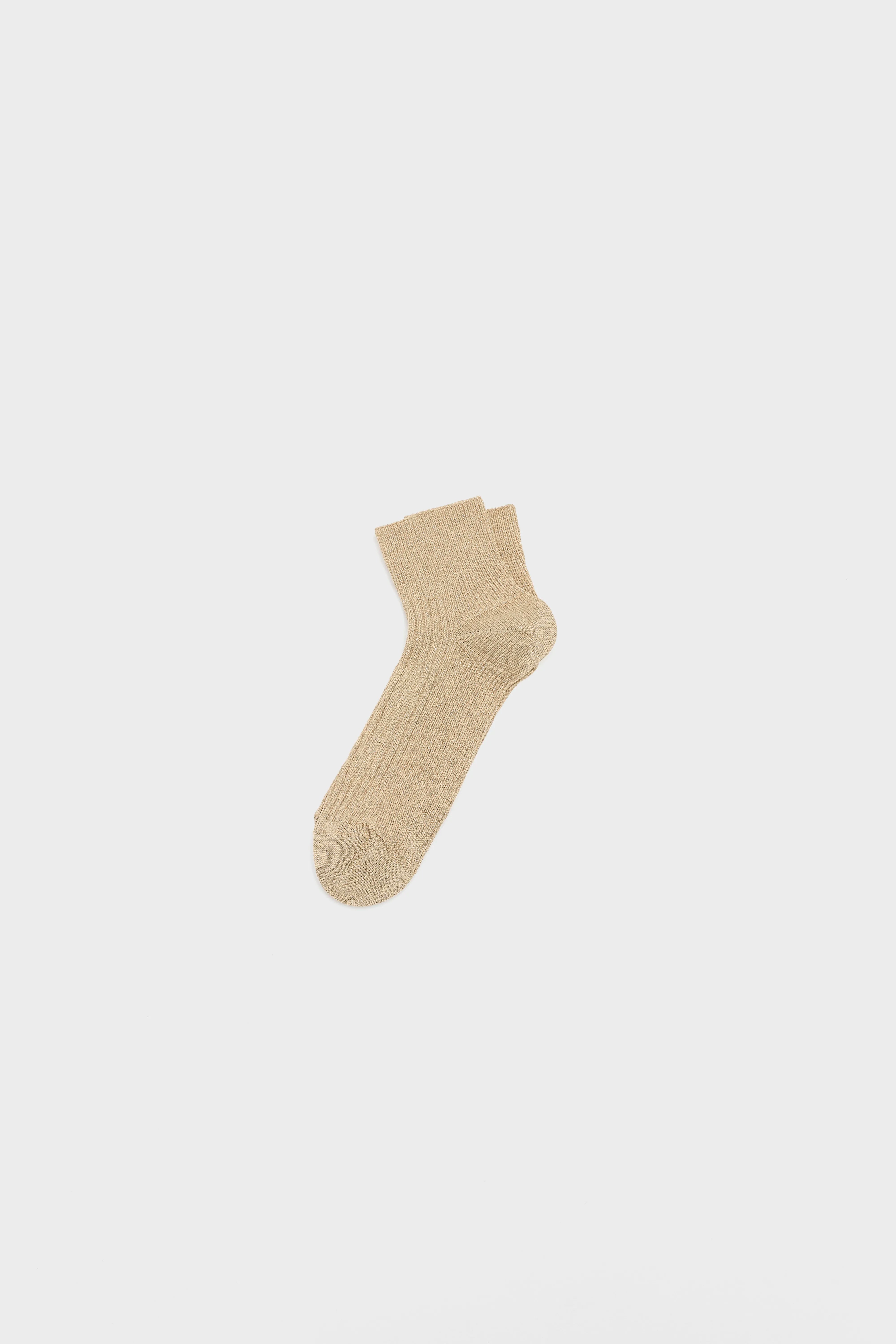 Bapis Short Gold Socks - Gold For Women | Bellerose