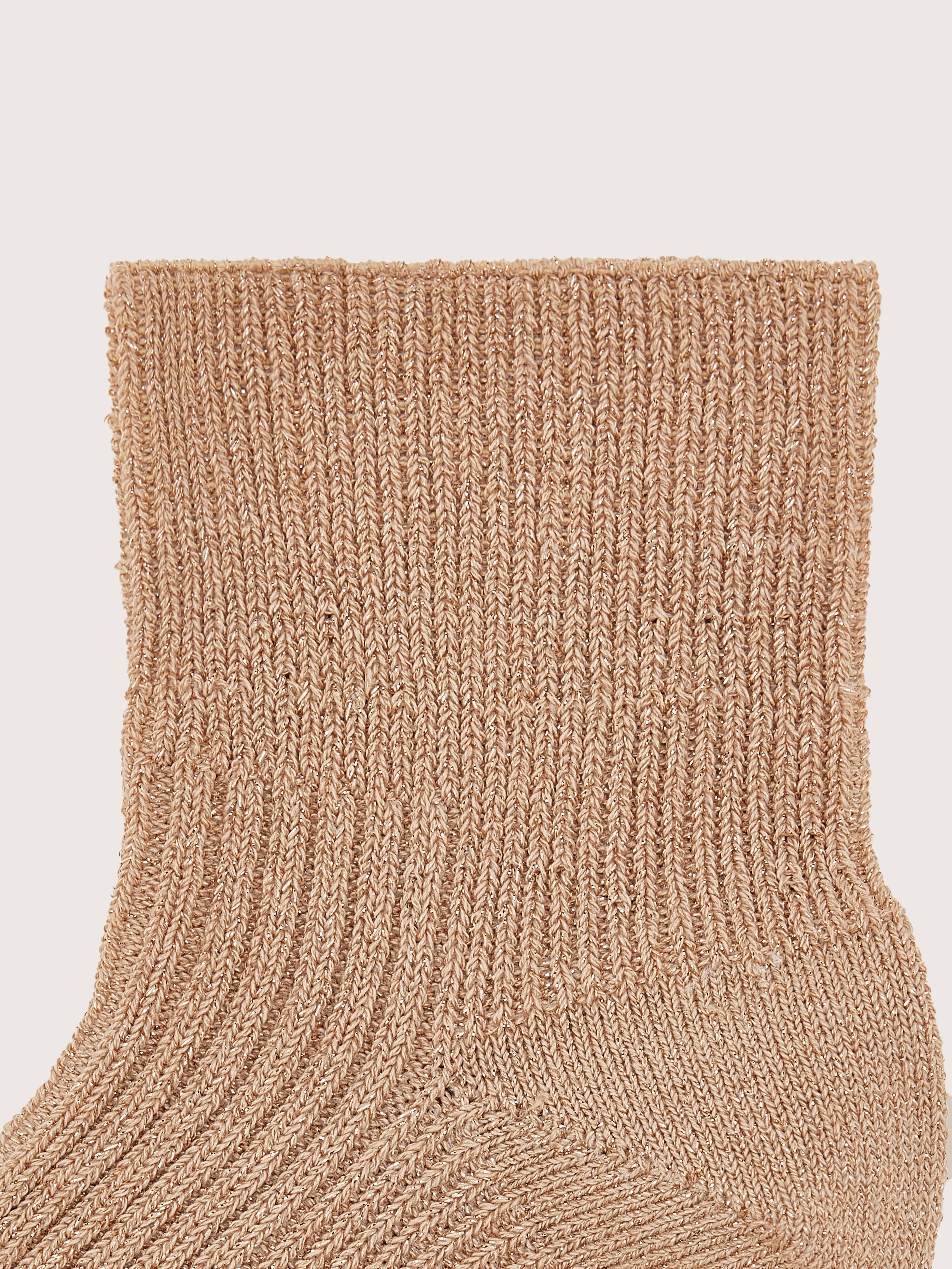 Bapis Short Socks - Gold For Women | Bellerose