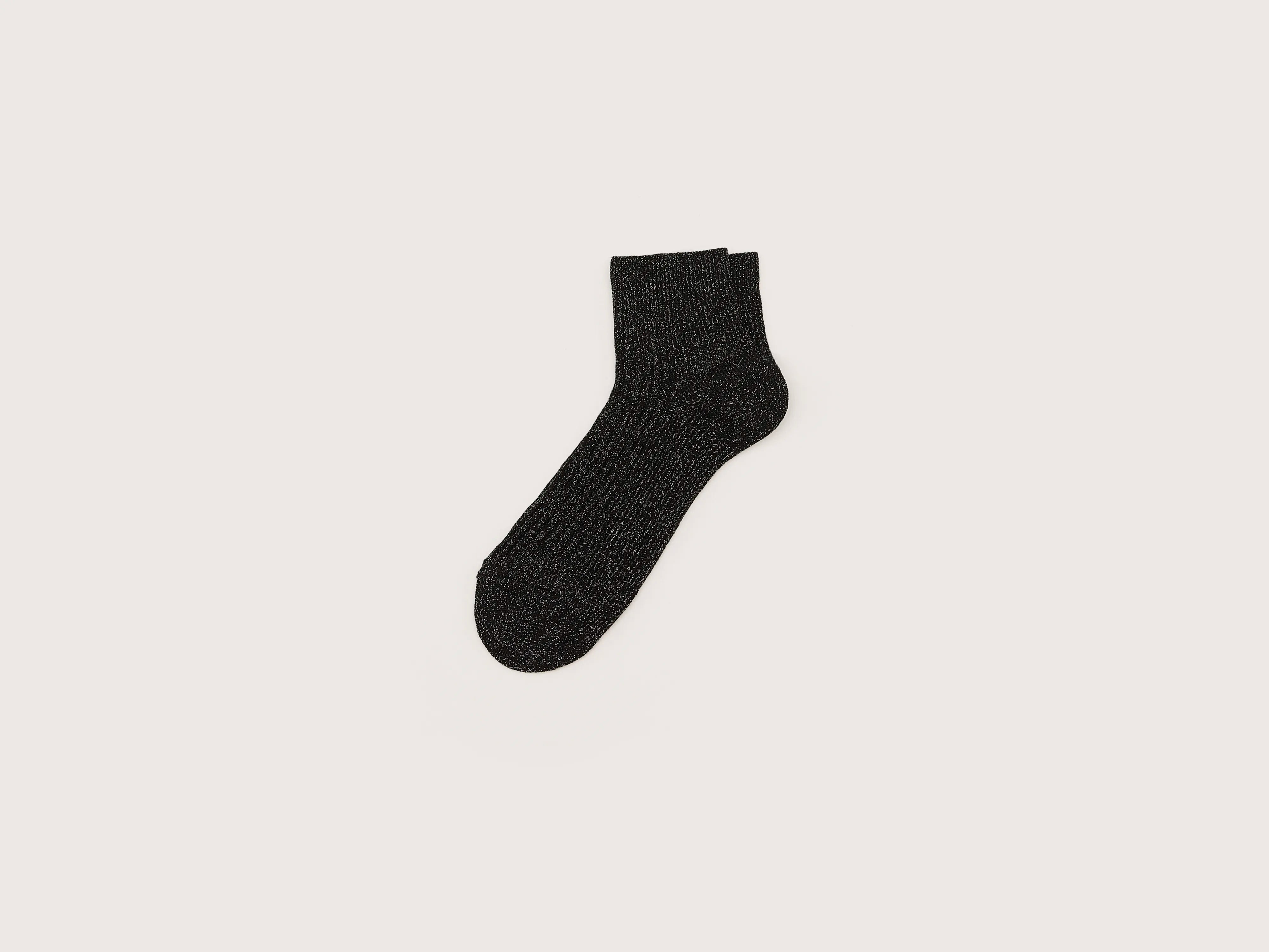 Bapis short socks (251 / W / OFF BLACK)