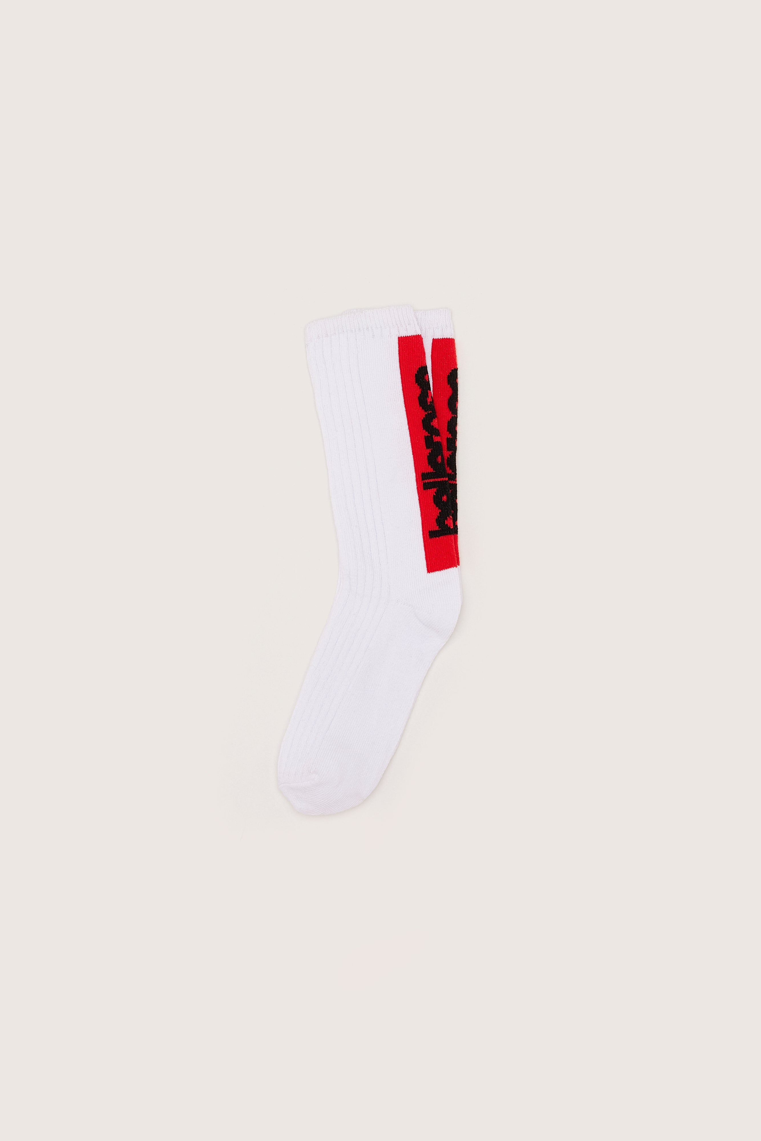 Chaussettes Vose - Black beauty / Ecarlate / White Pour Femme | Bellerose