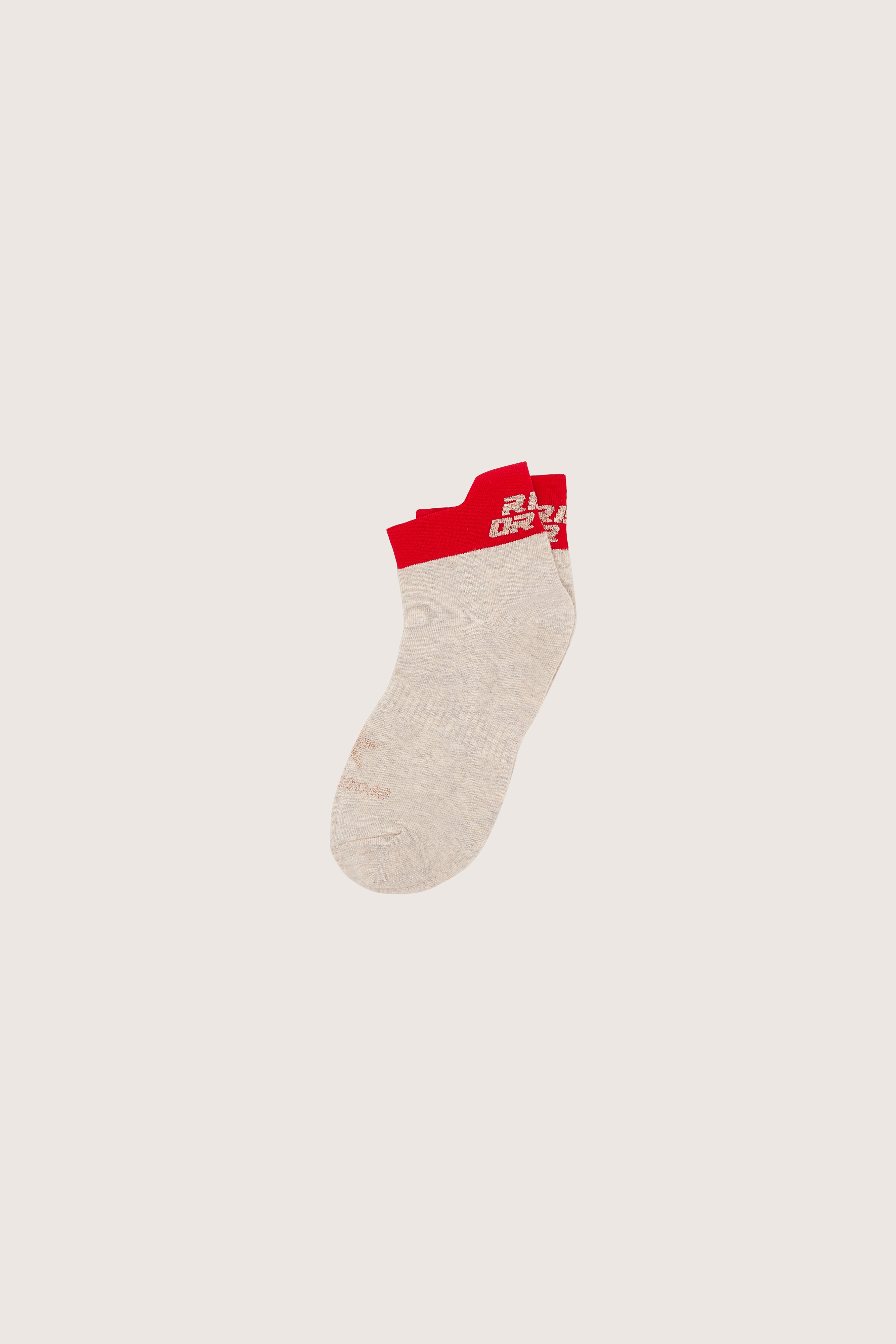 Volla Ankle Socks - Amore / Old gold / Oyster For Women | Bellerose